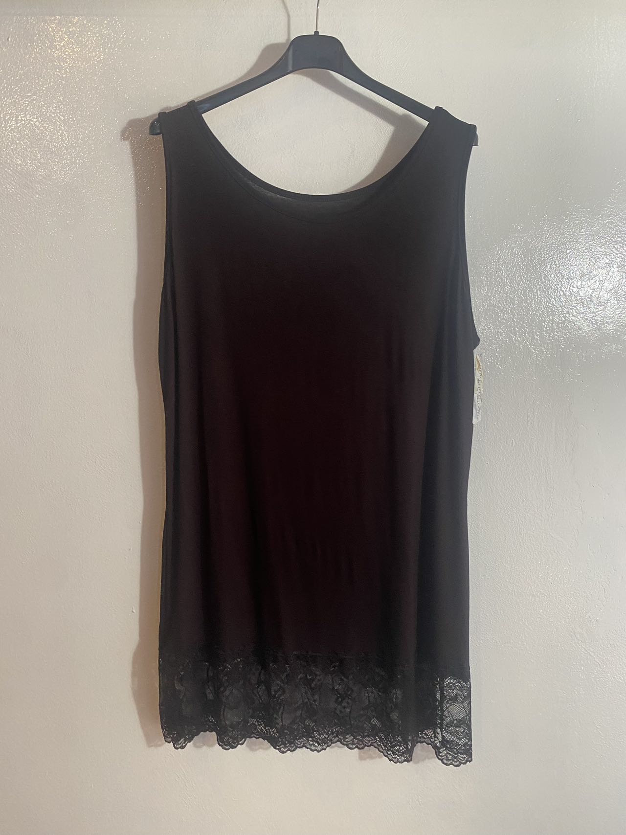 Spitzen-Tanktop Größe 2XL