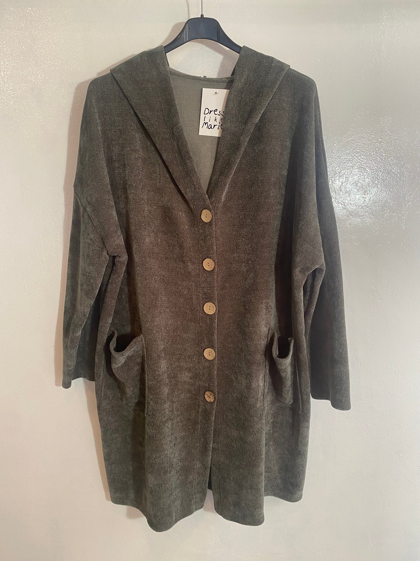 Giacca velluto pesante Tg.3XL