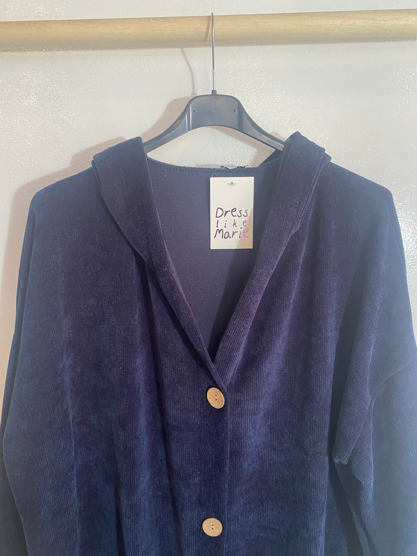 Giacca velluto pesante Tg.3XL