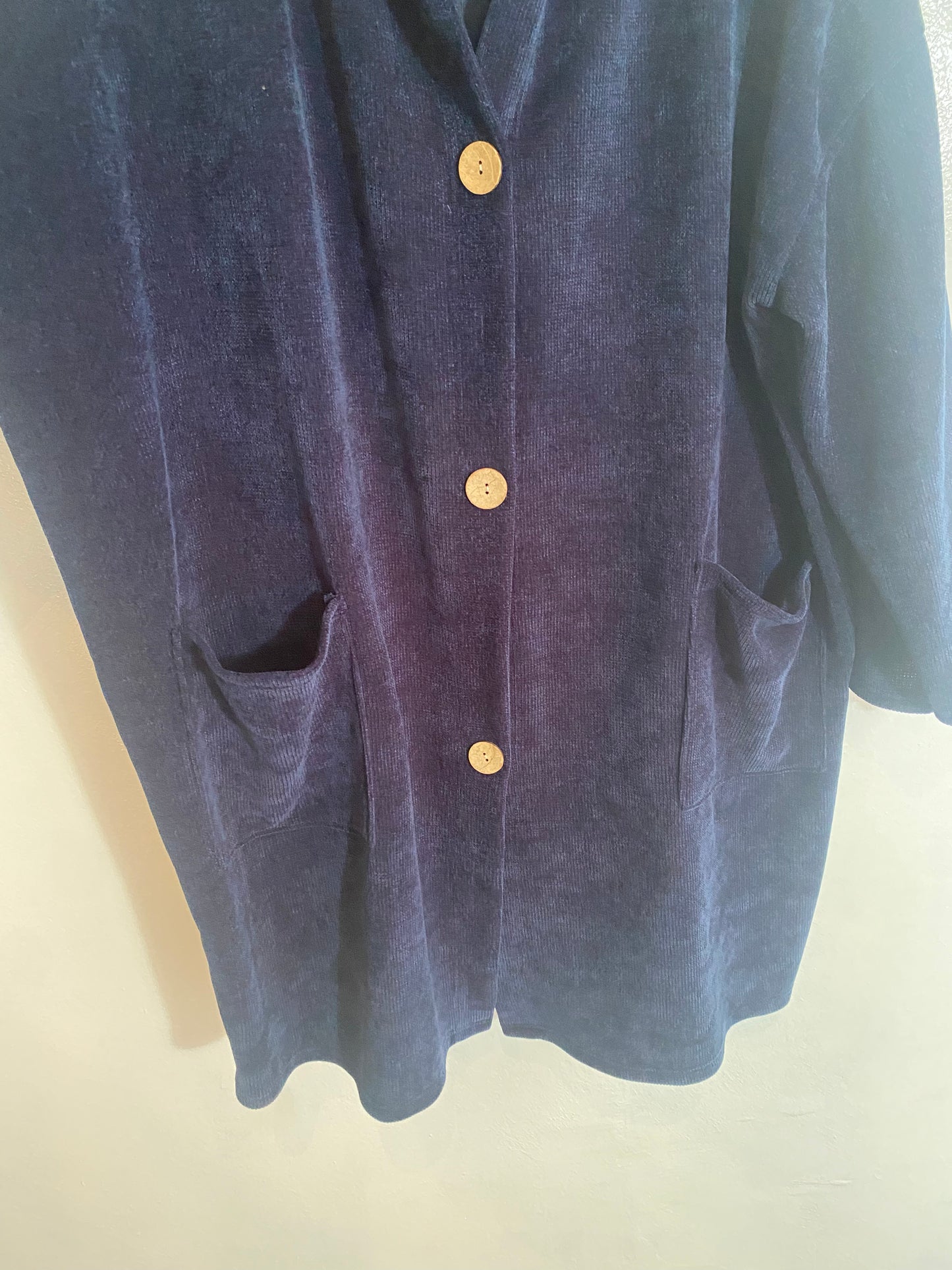 Giacca velluto pesante Tg.3XL