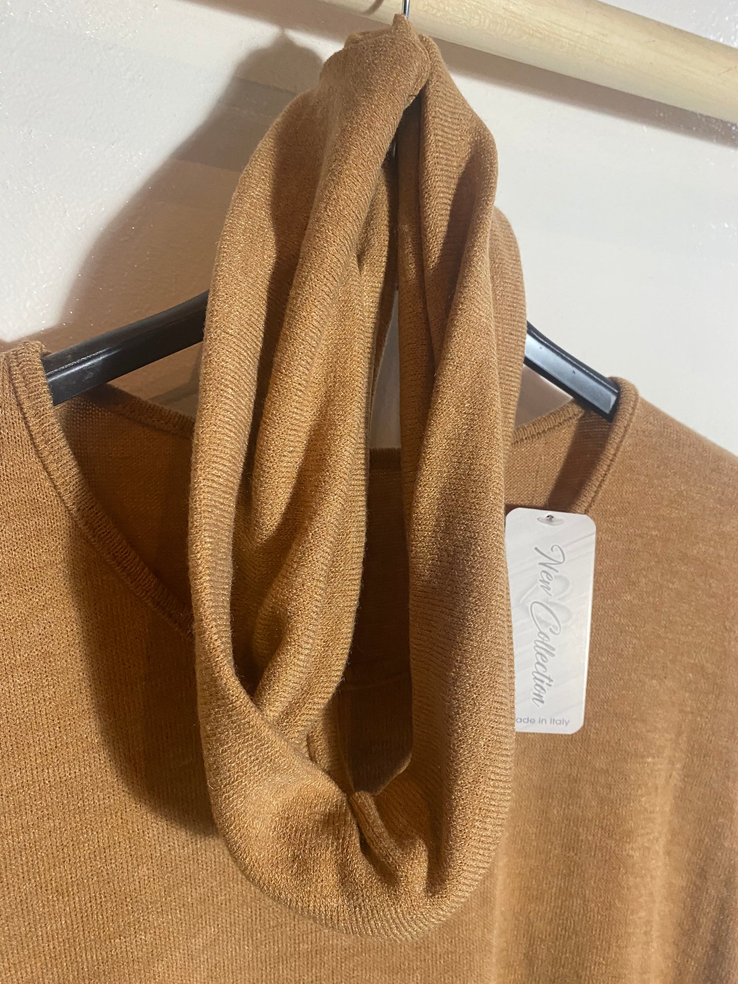 Pull avec écharpe taille 2XL