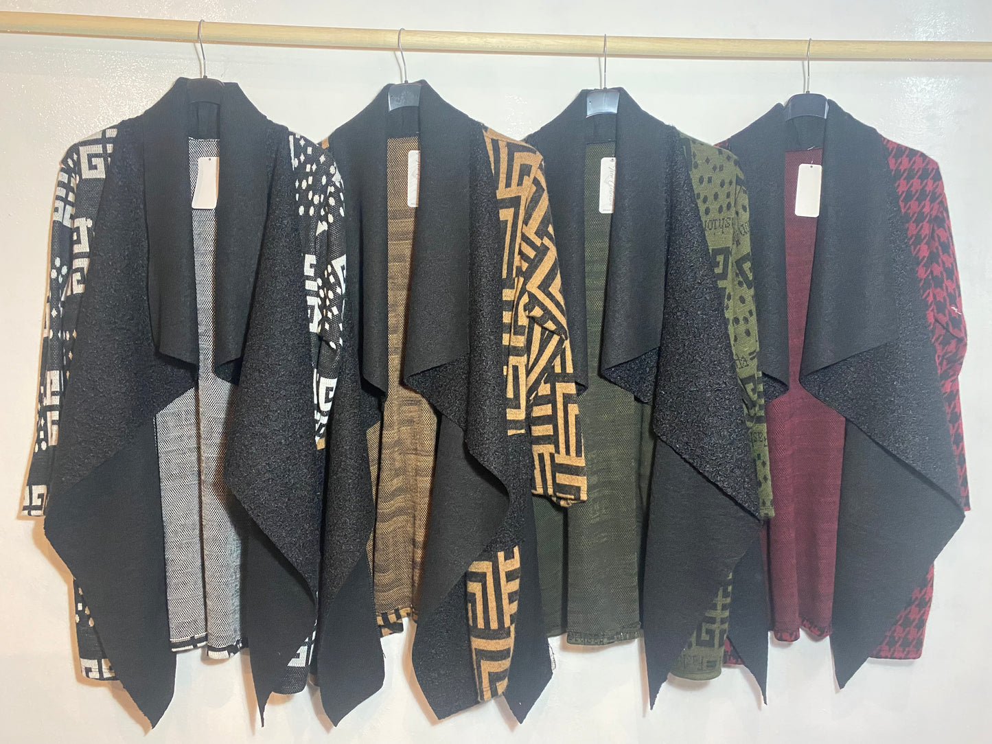 Cardigan met patroon Maat 3XL