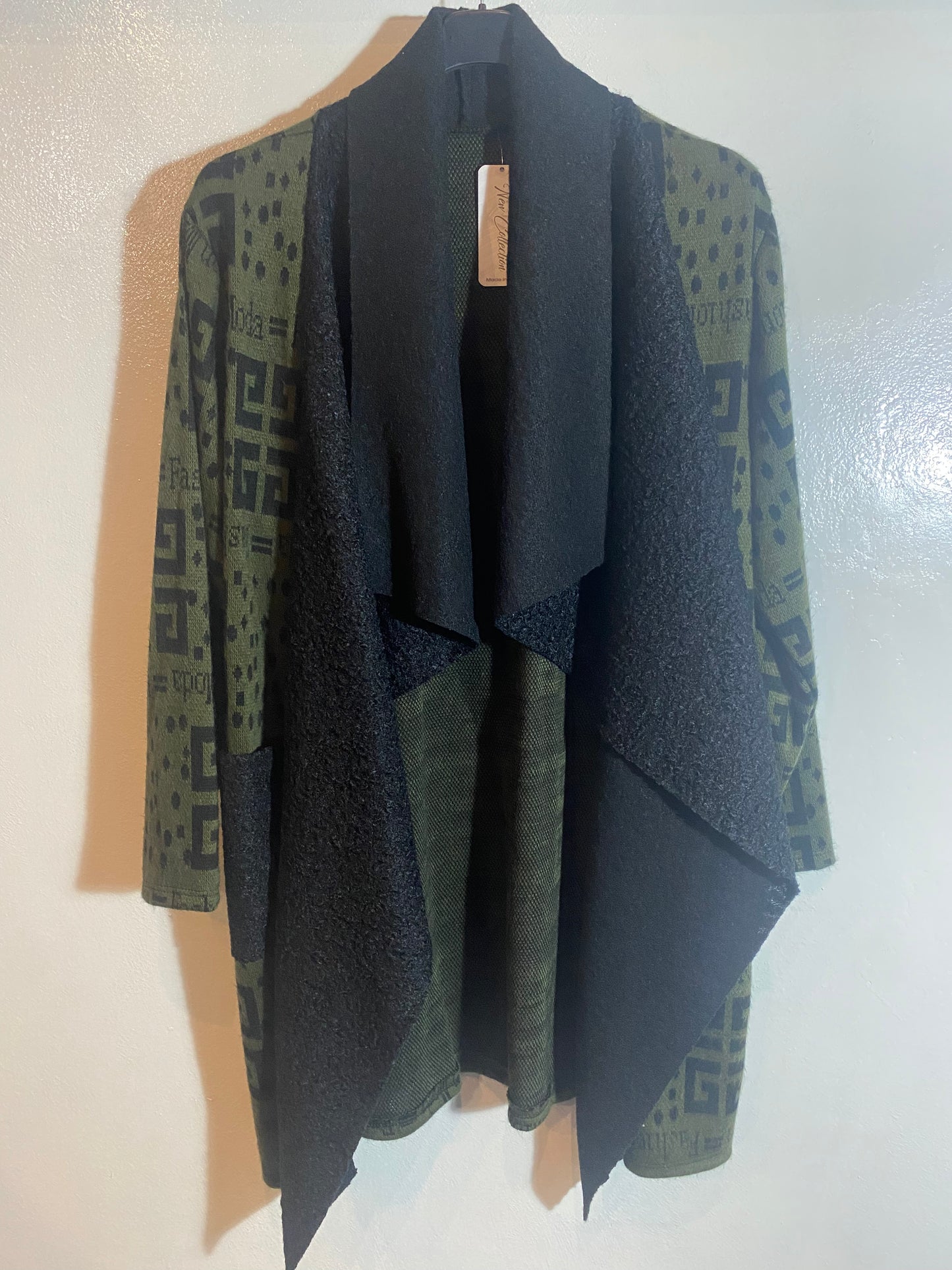 Cardigan met patroon Maat 3XL