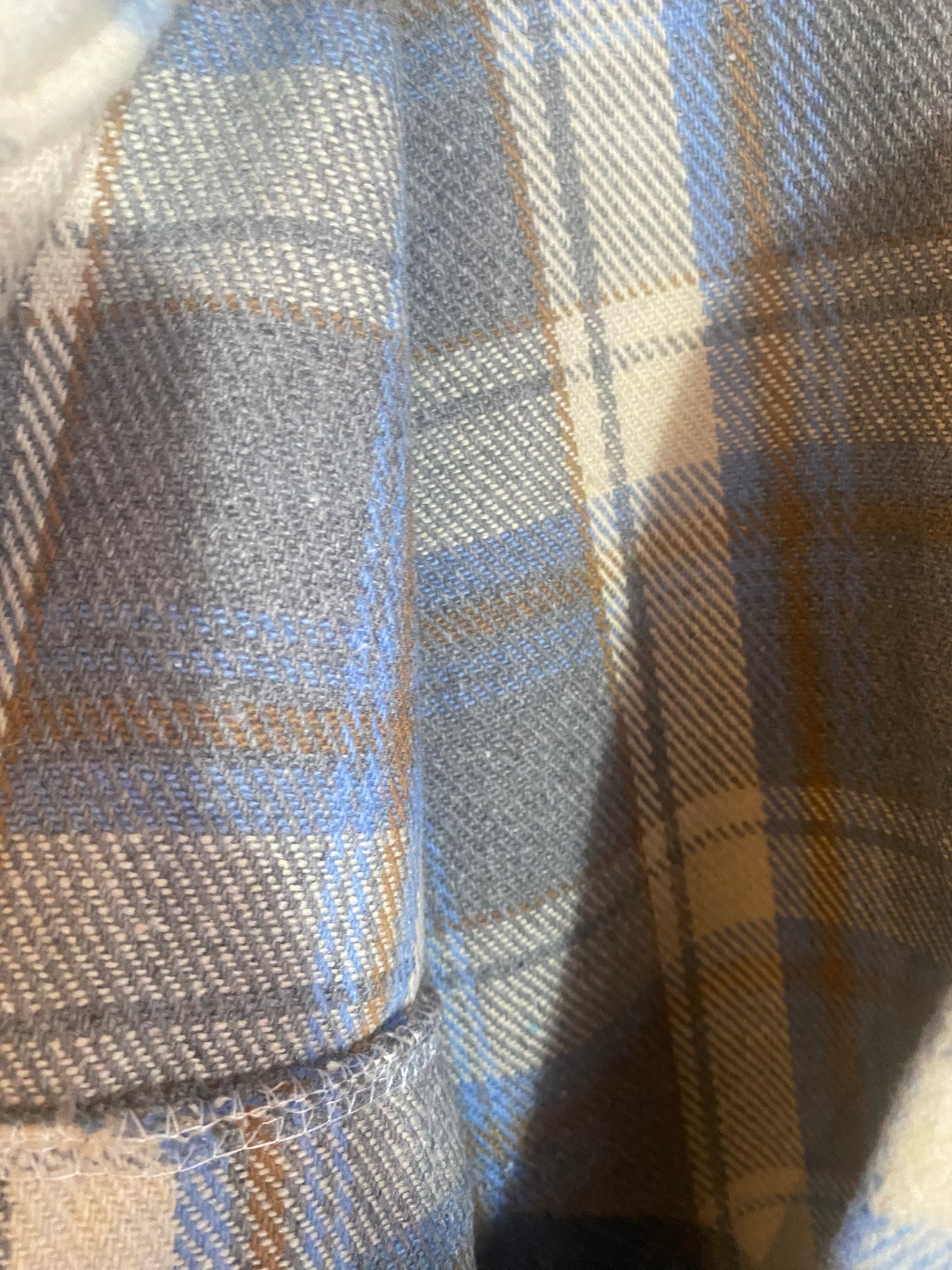 Manteau à carreaux taille 2XL
