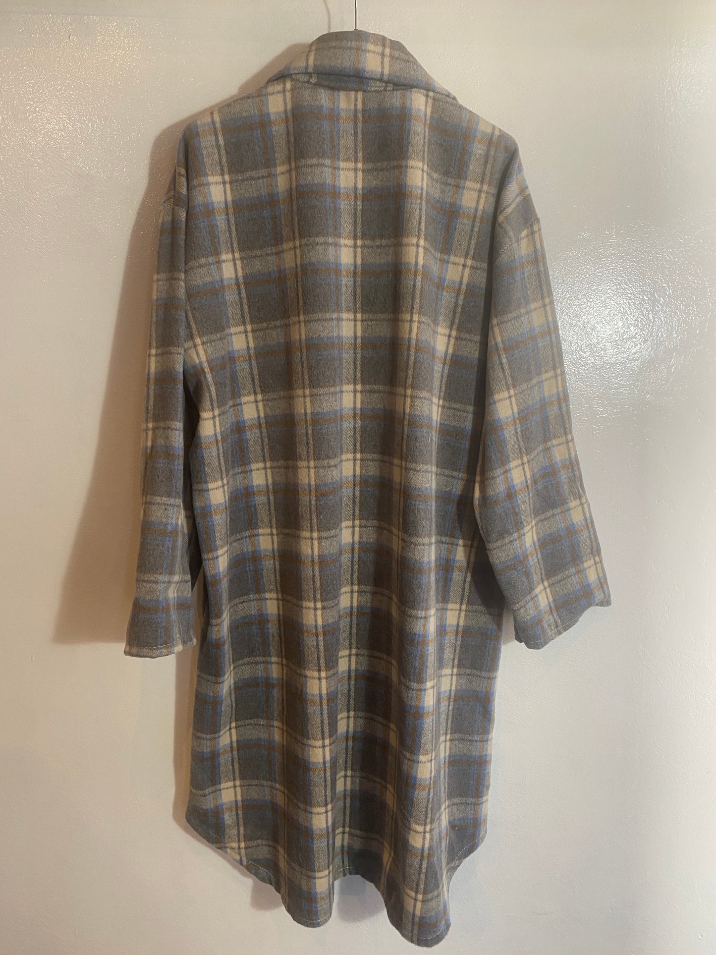 Manteau à carreaux taille 2XL