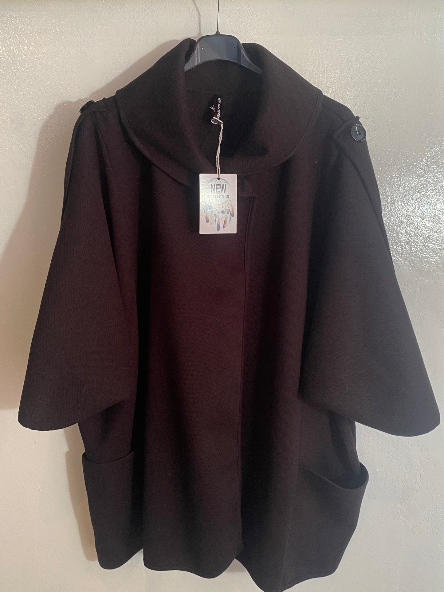 Mantella con il colletto Tg.4XL