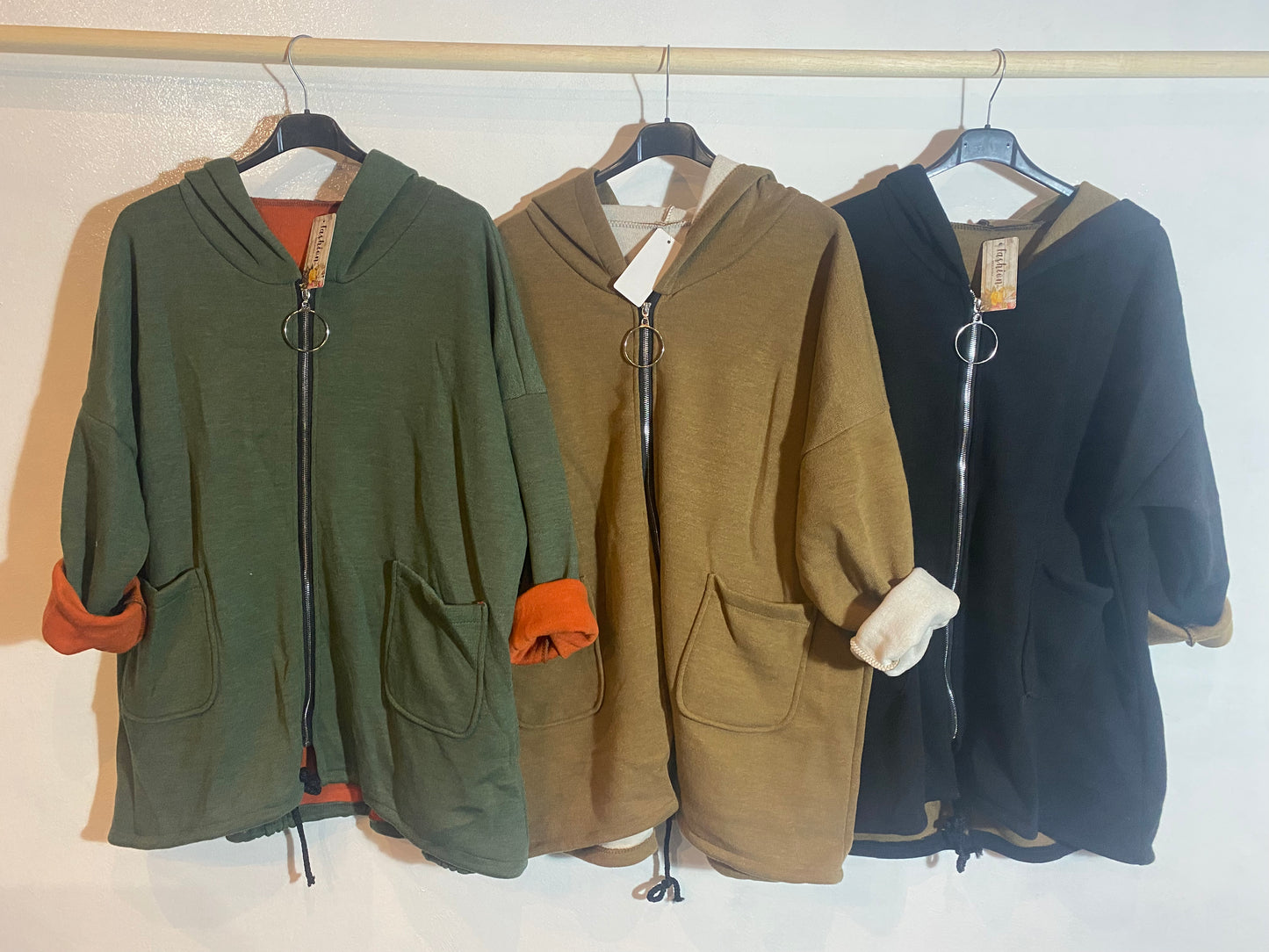 Veste zippée taille 2XL