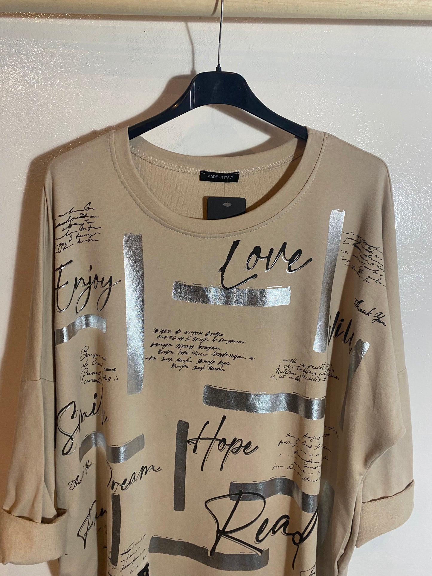 Shirt met print Maat 2XL