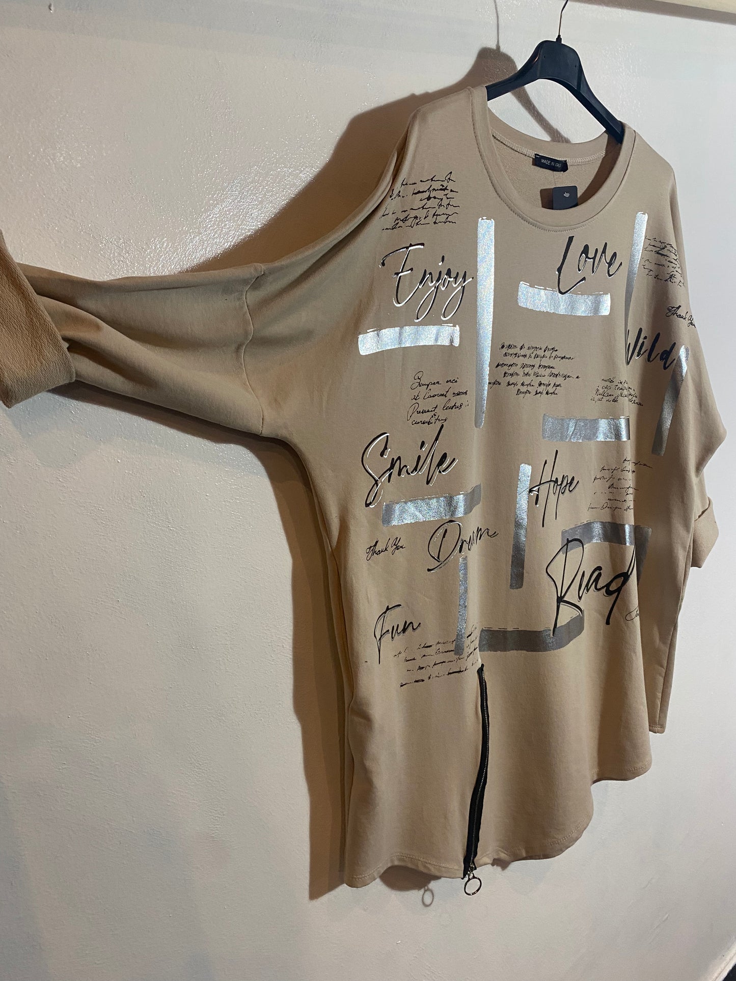 Shirt met print Maat 2XL