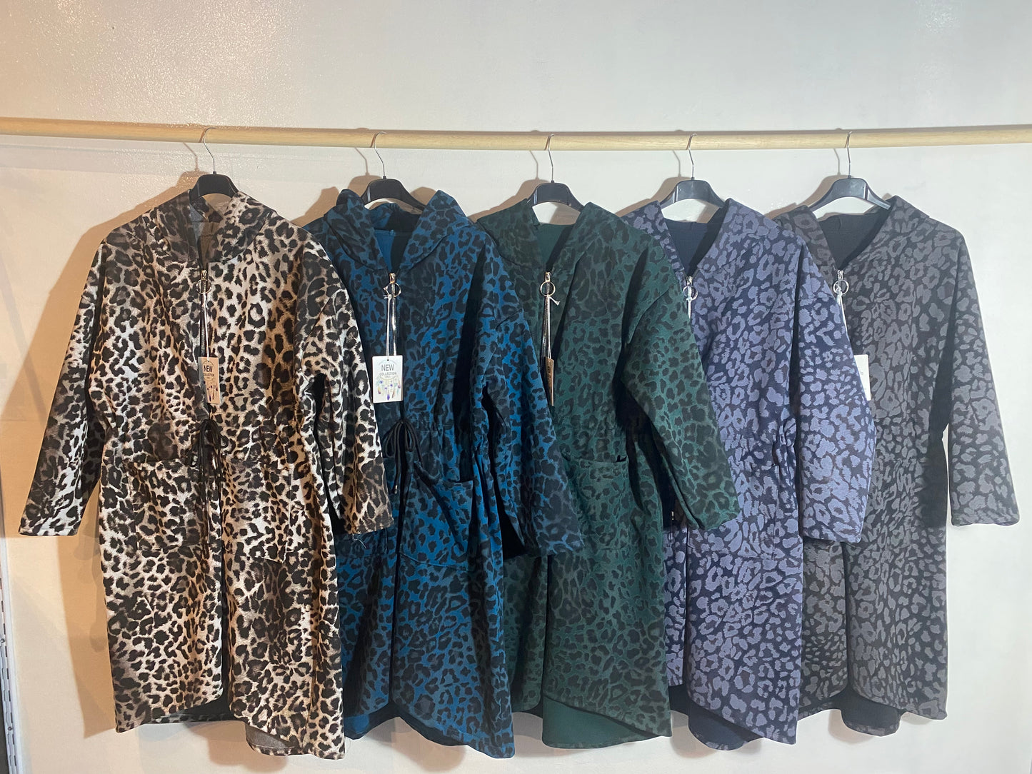 Gevlekte jas Maat 2XL