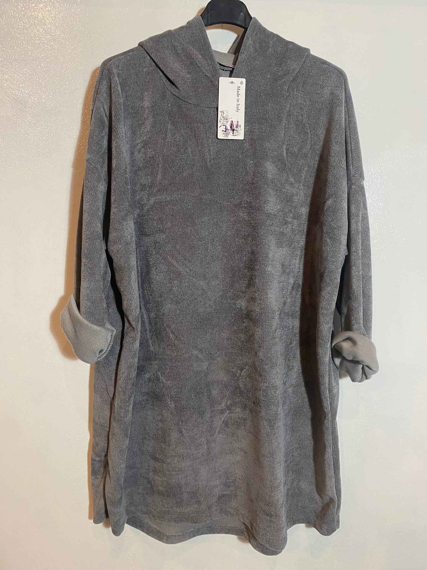 Kleid aus Chenille-Stoff Größe 2XL