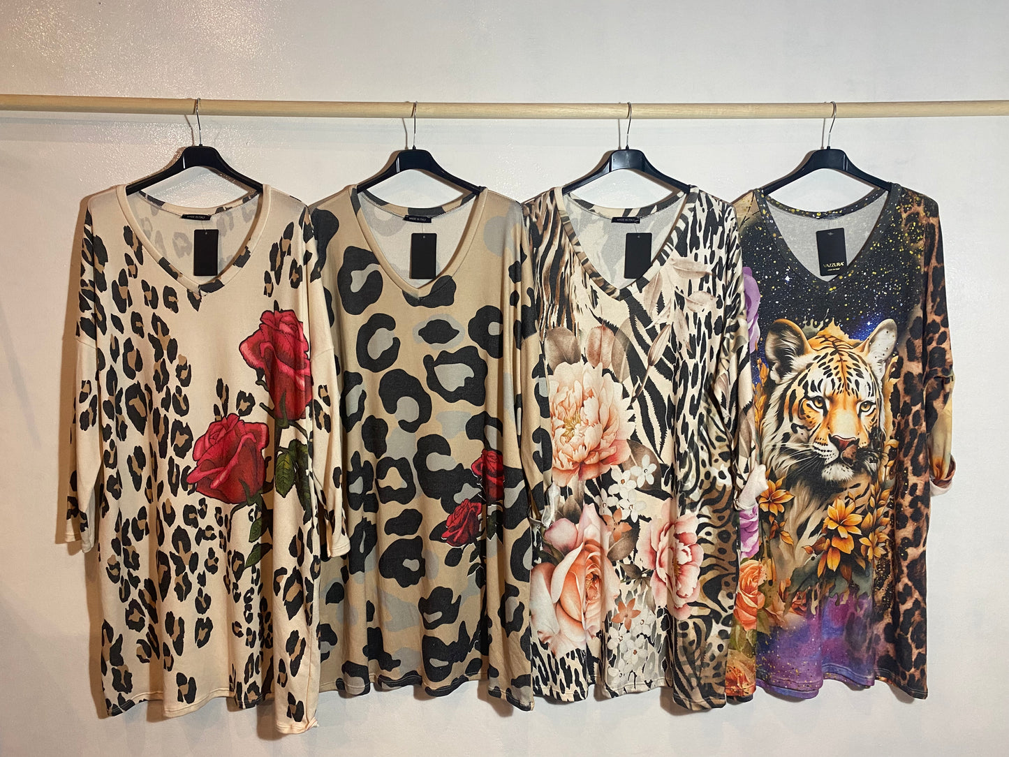 Jurk met print Maat 2-3XL