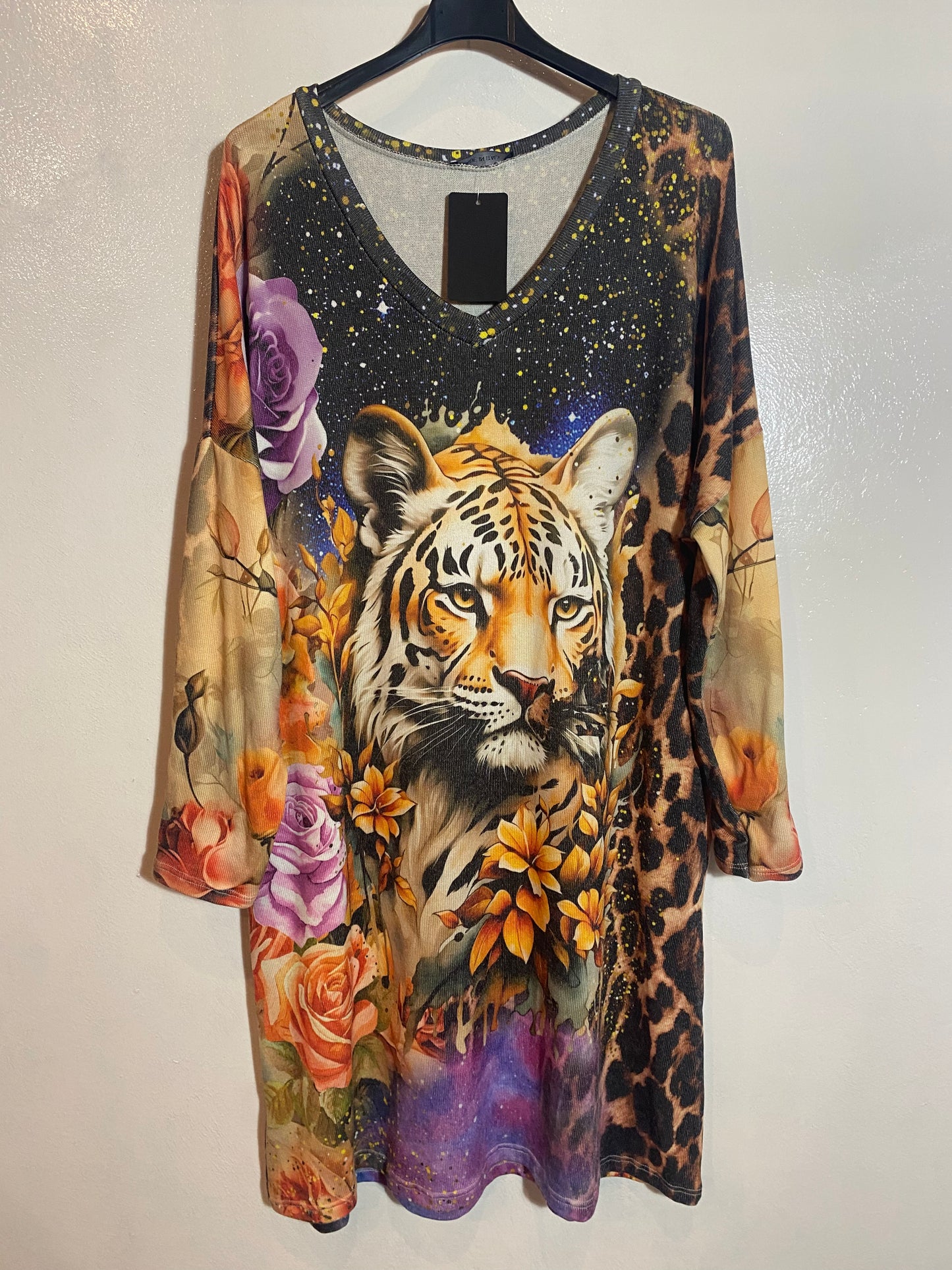 Jurk met print Maat 2-3XL