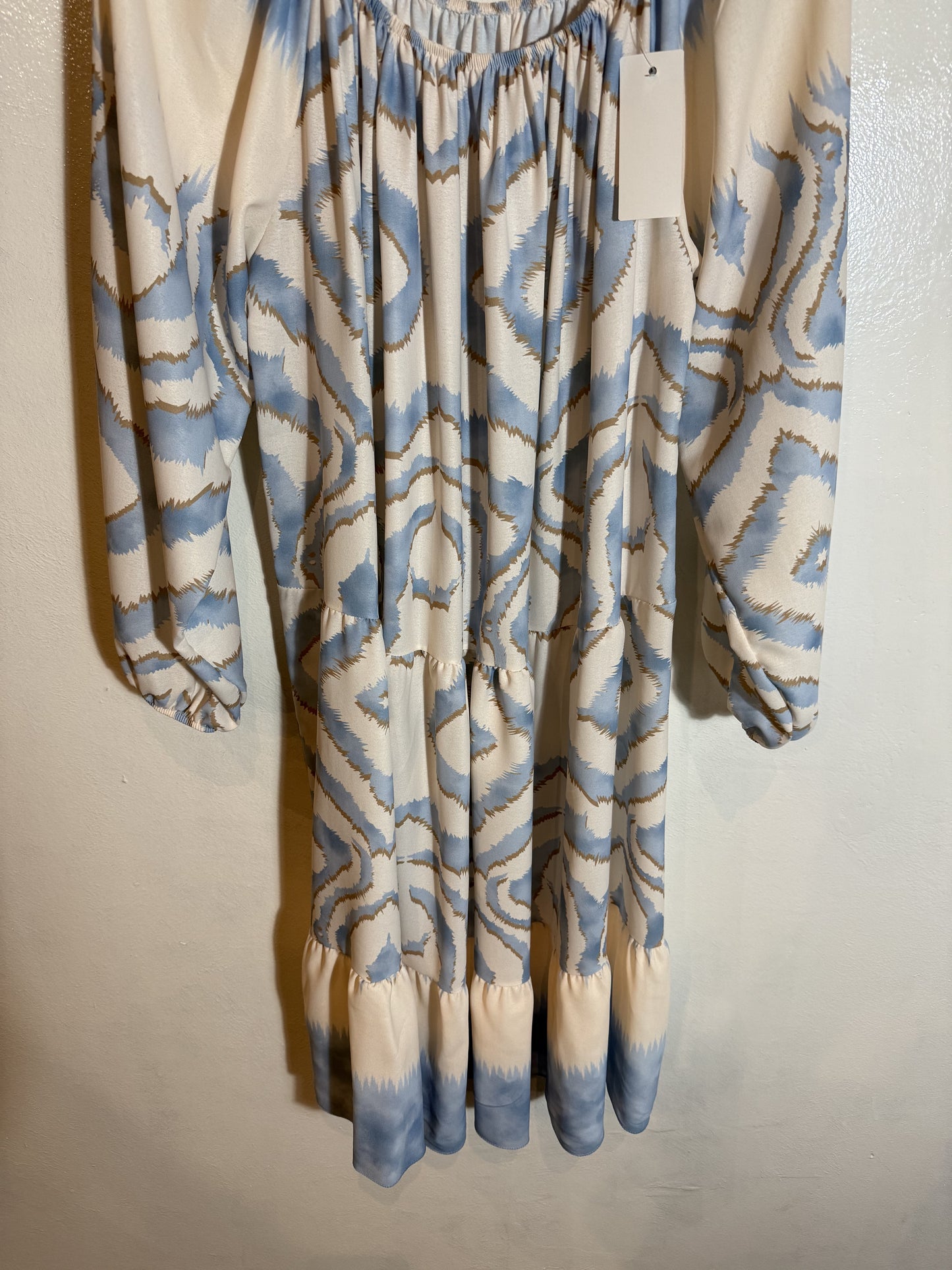 Gemustertes Kleid Größe 3XL