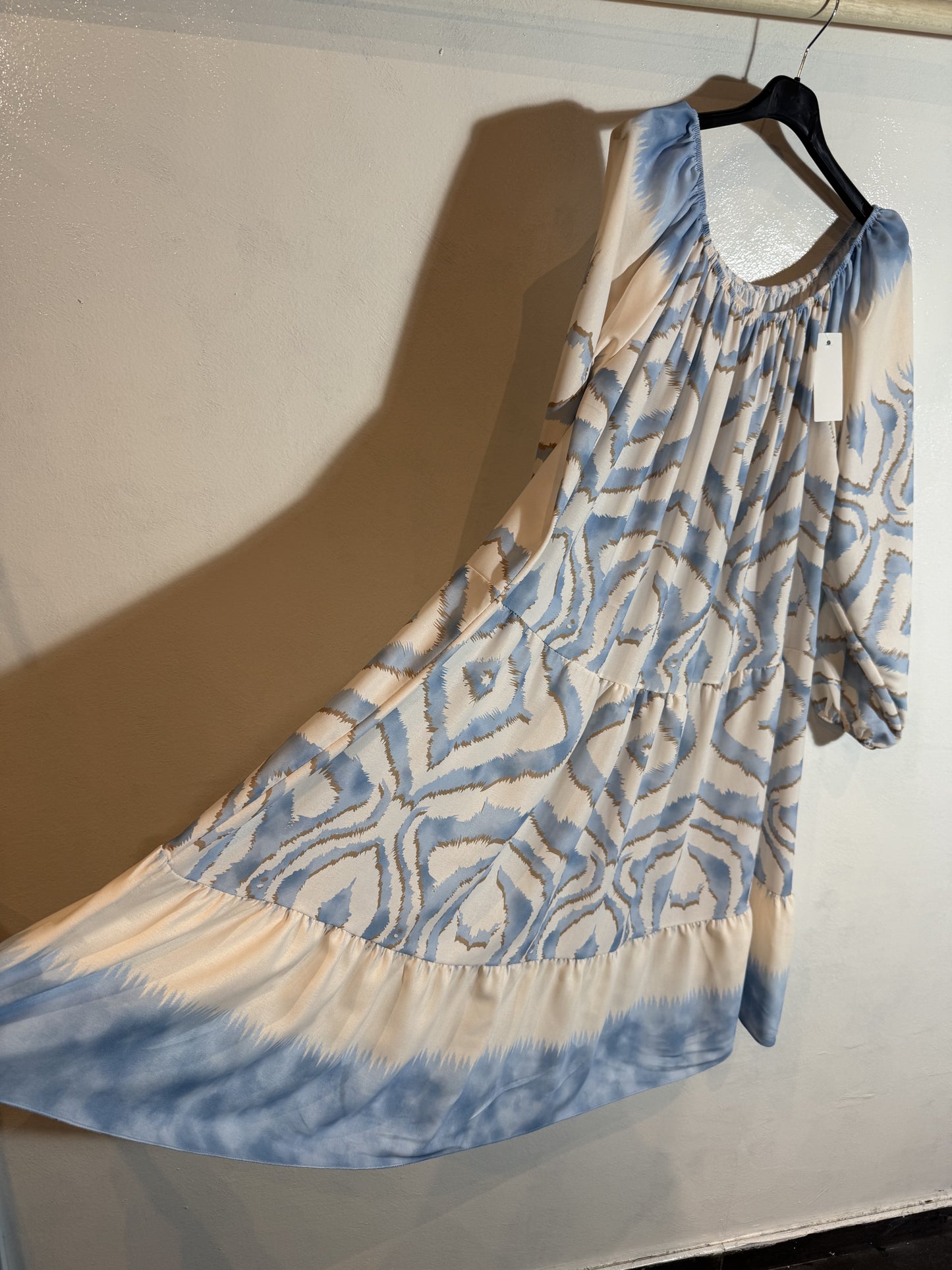 Gemustertes Kleid Größe 3XL