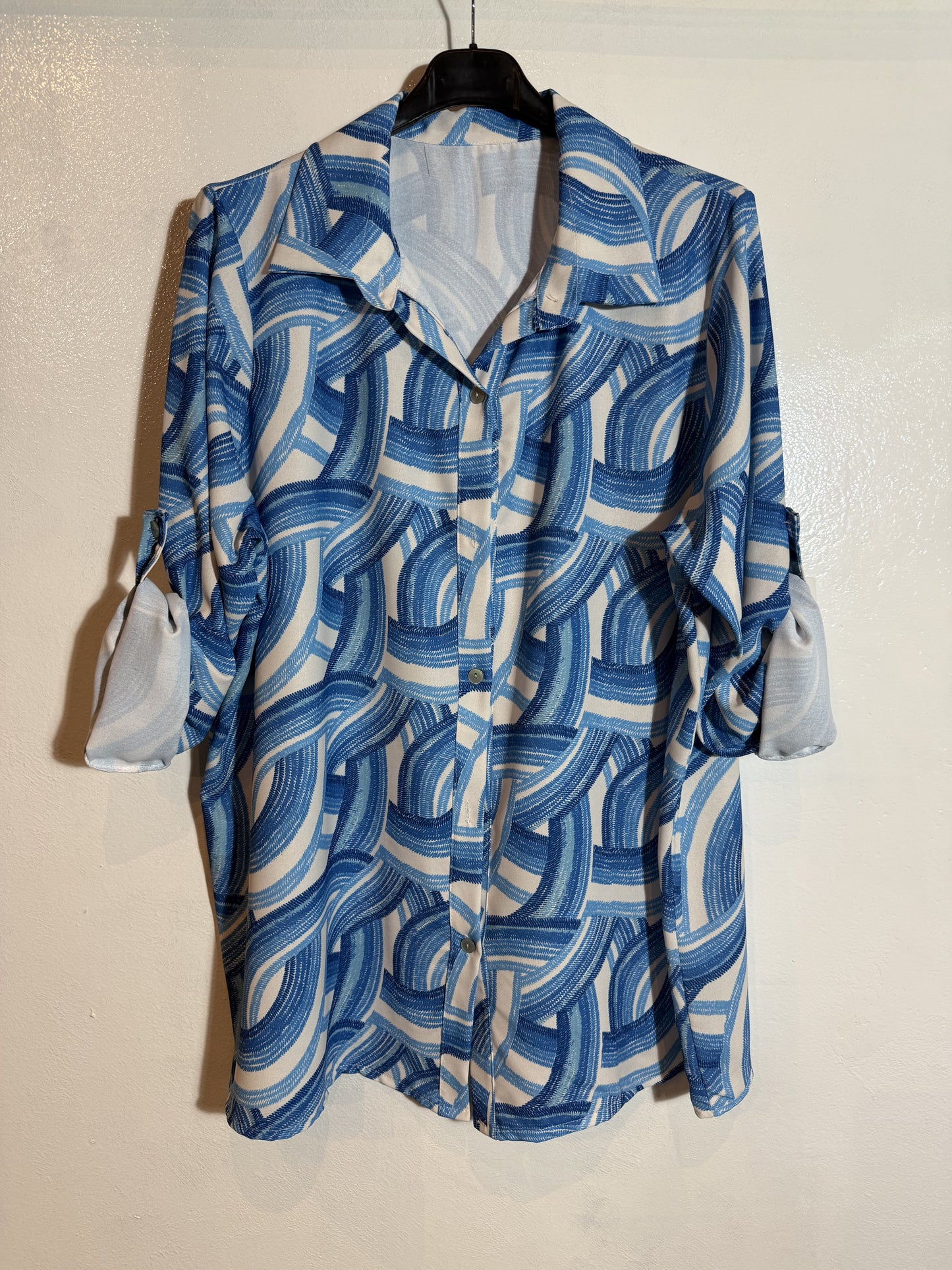 Kleurrijk overhemd Maat 2XL