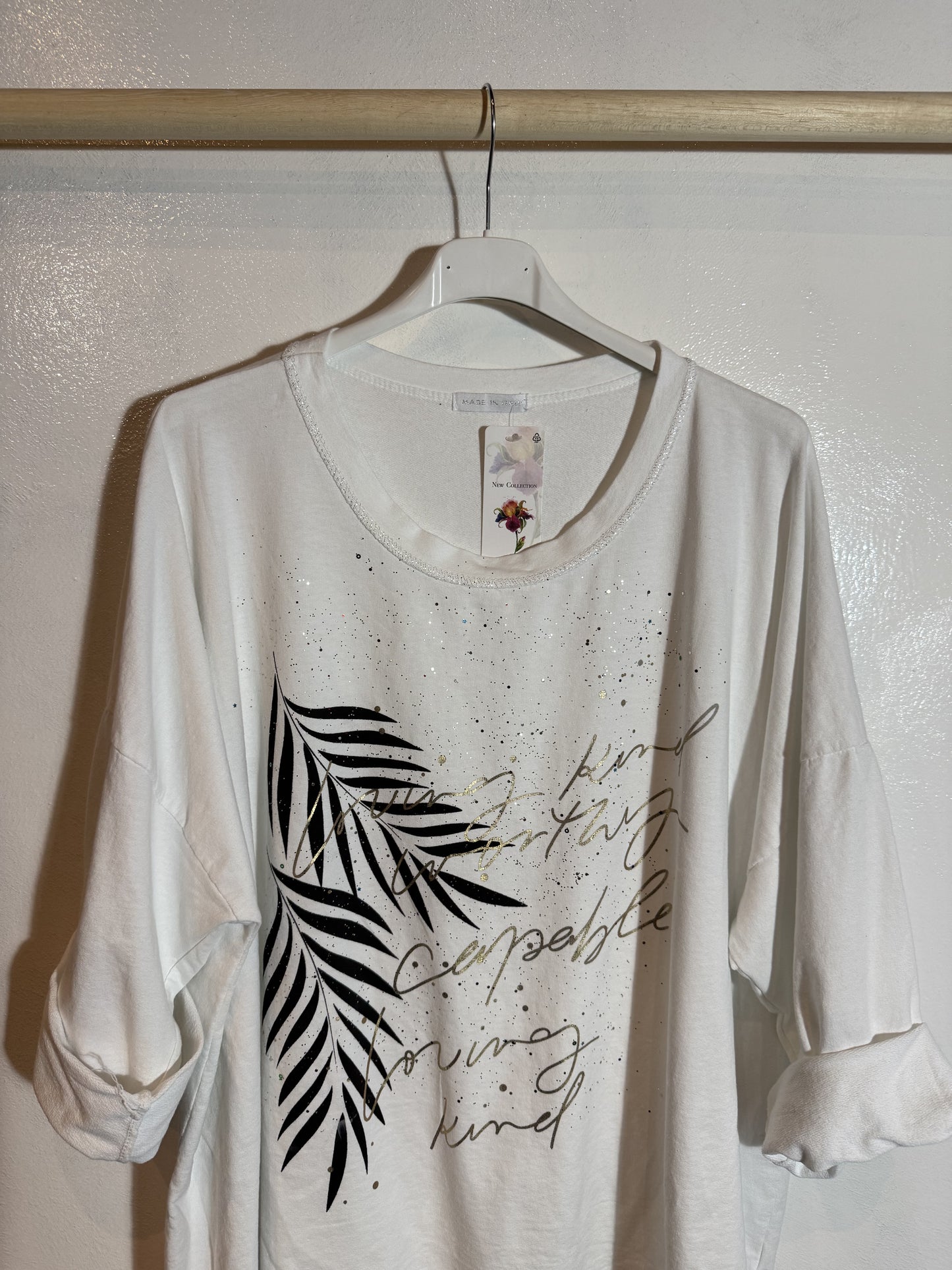 Bedrucktes T-Shirt Größe 2XL