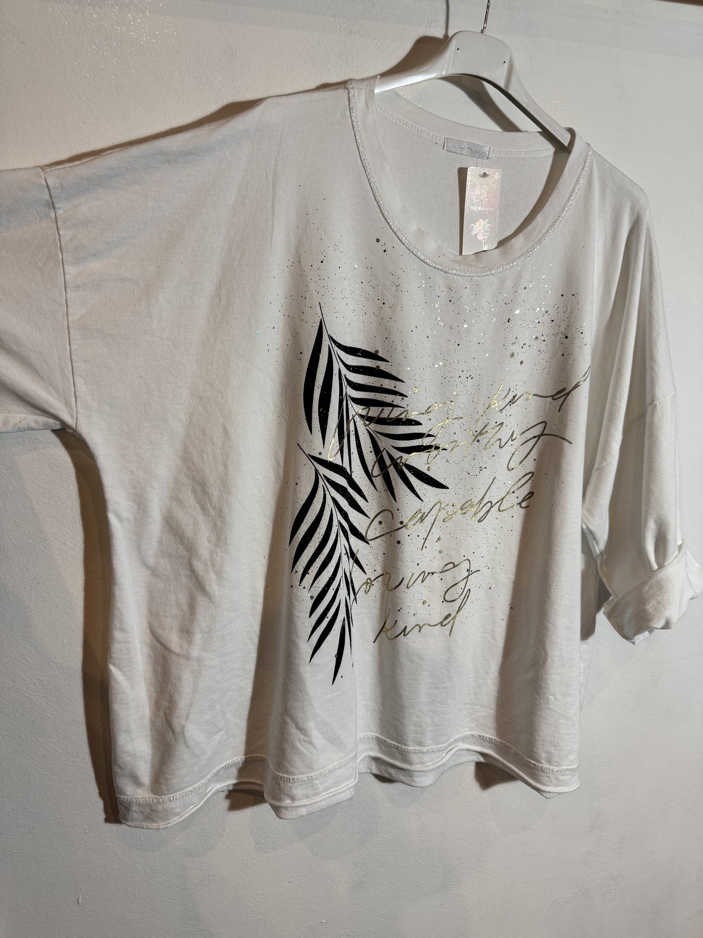 Bedrucktes T-Shirt Größe 2XL