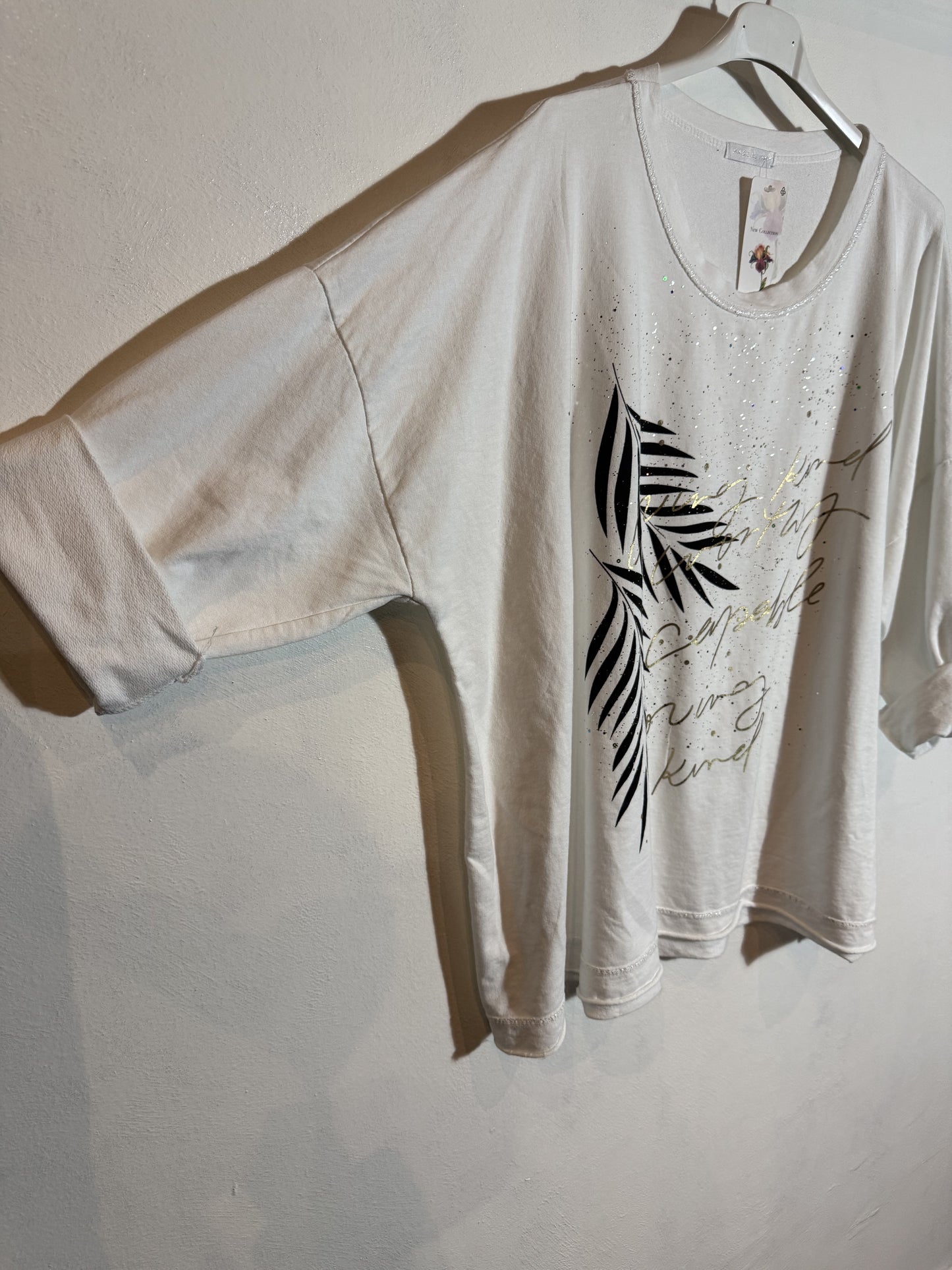 Bedrucktes T-Shirt Größe 2XL