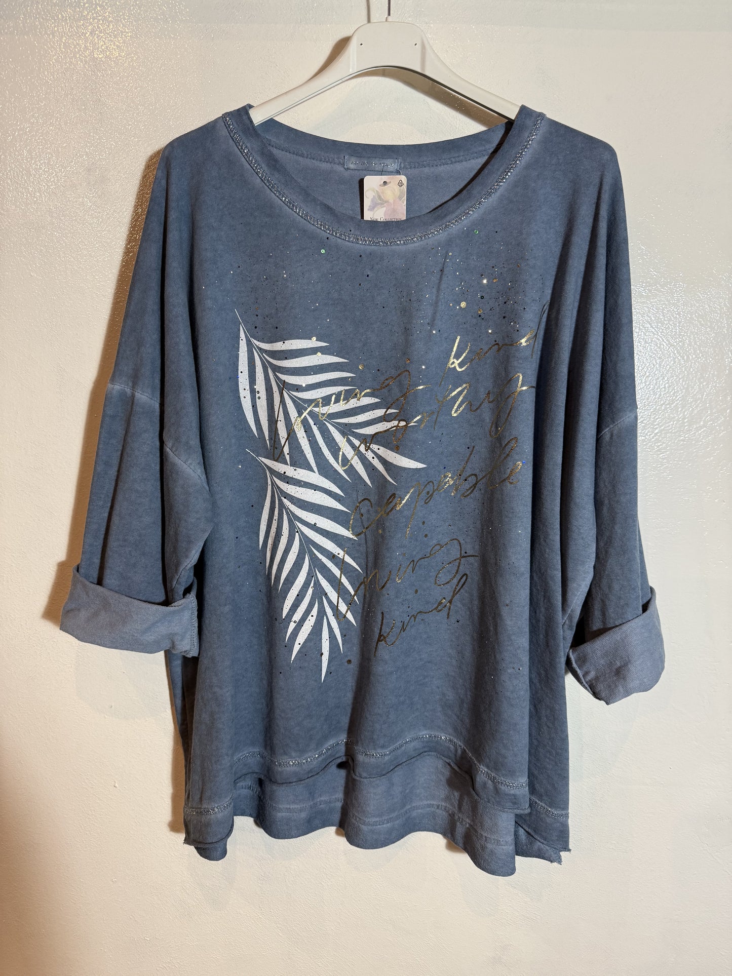 Bedrucktes T-Shirt Größe 2XL
