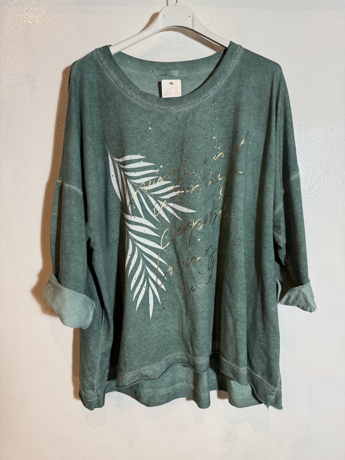 Bedrucktes T-Shirt Größe 2XL