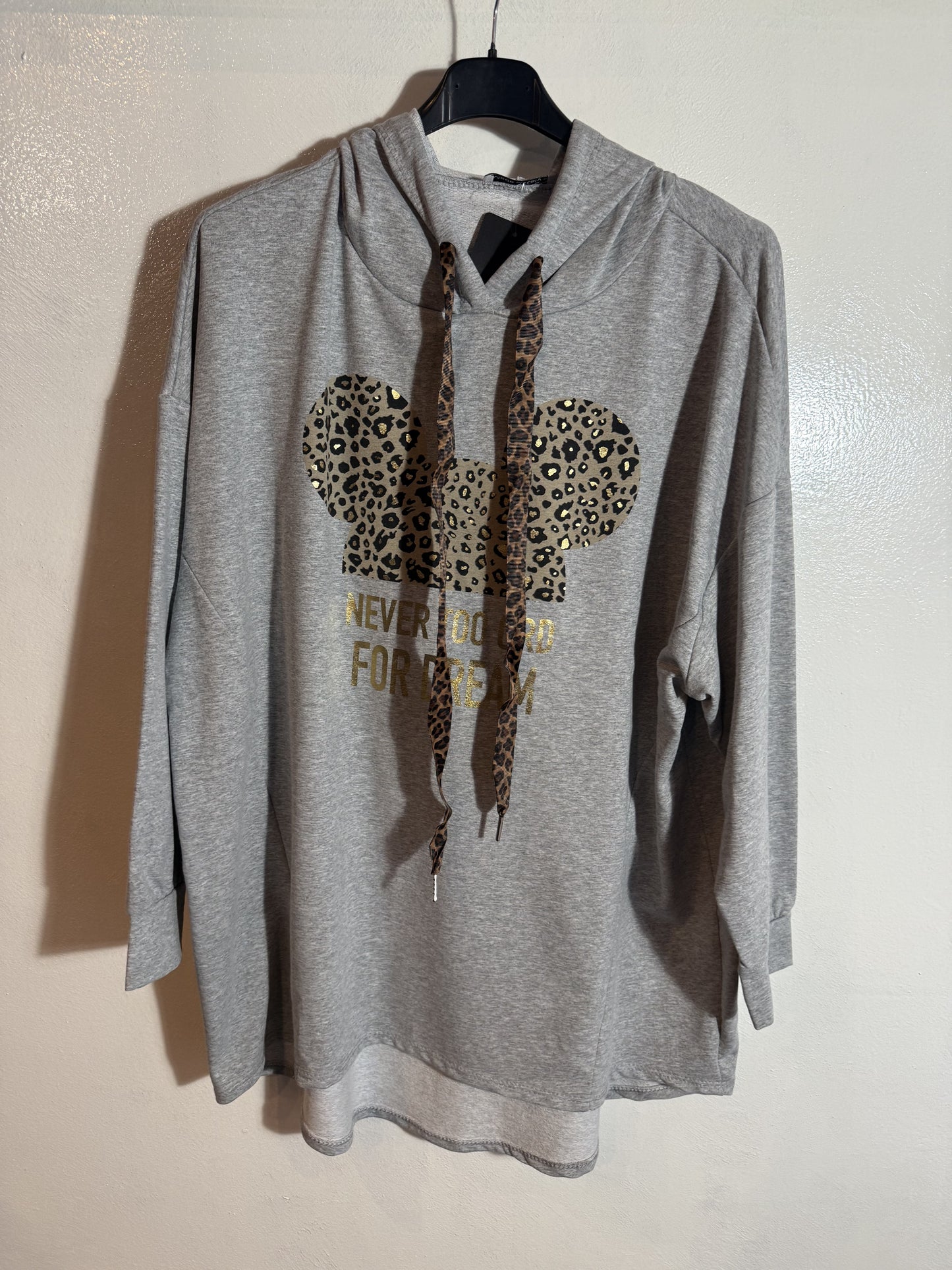 Felpa con cappuccio Tg.2XL
