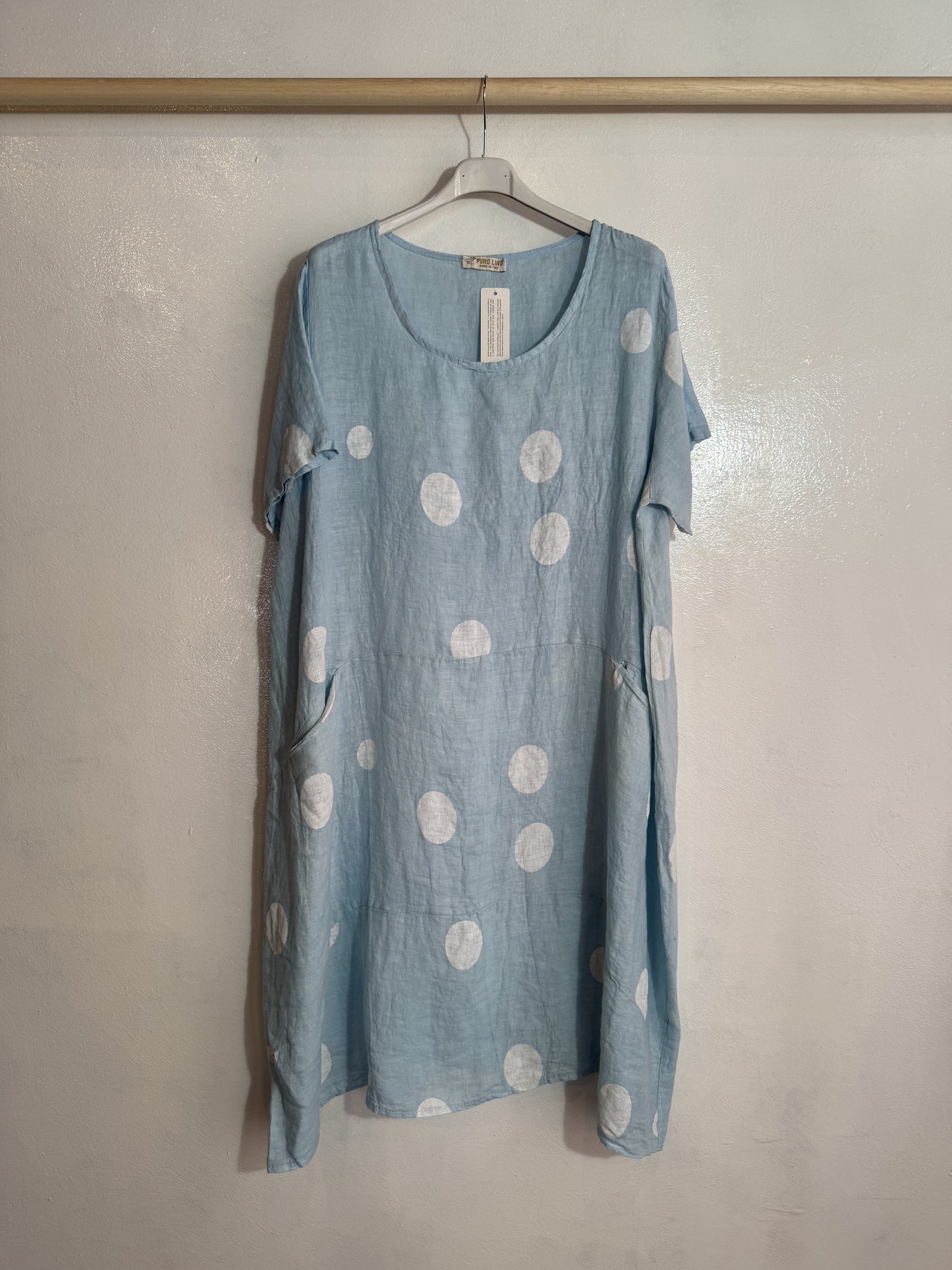 Vestito di lino Tg.2XL