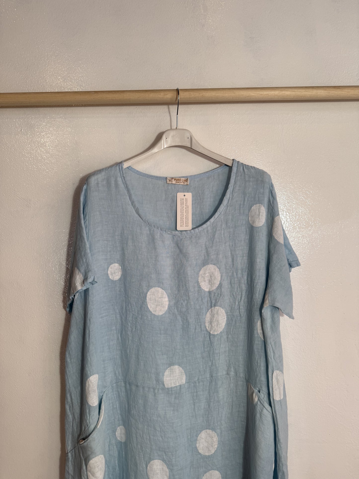 Vestito di lino Tg.2XL