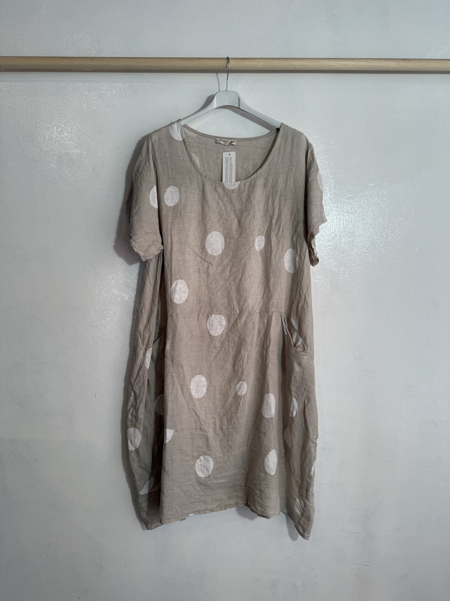 Vestito di lino Tg.2XL