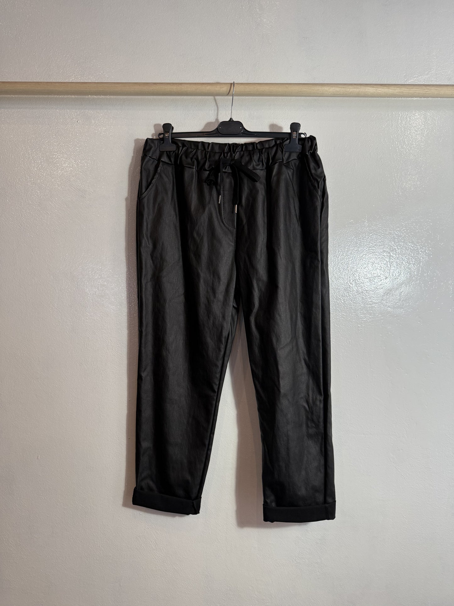 Pantaloni di ecopelle Tg.1XL