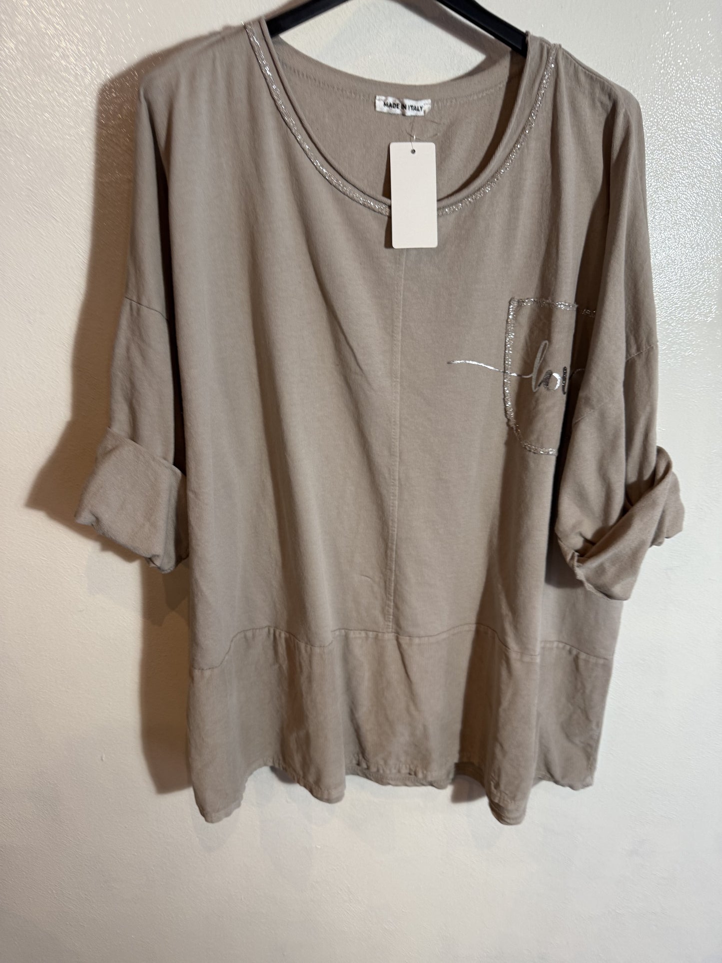 Baumwoll-T-Shirt Größe 2XL