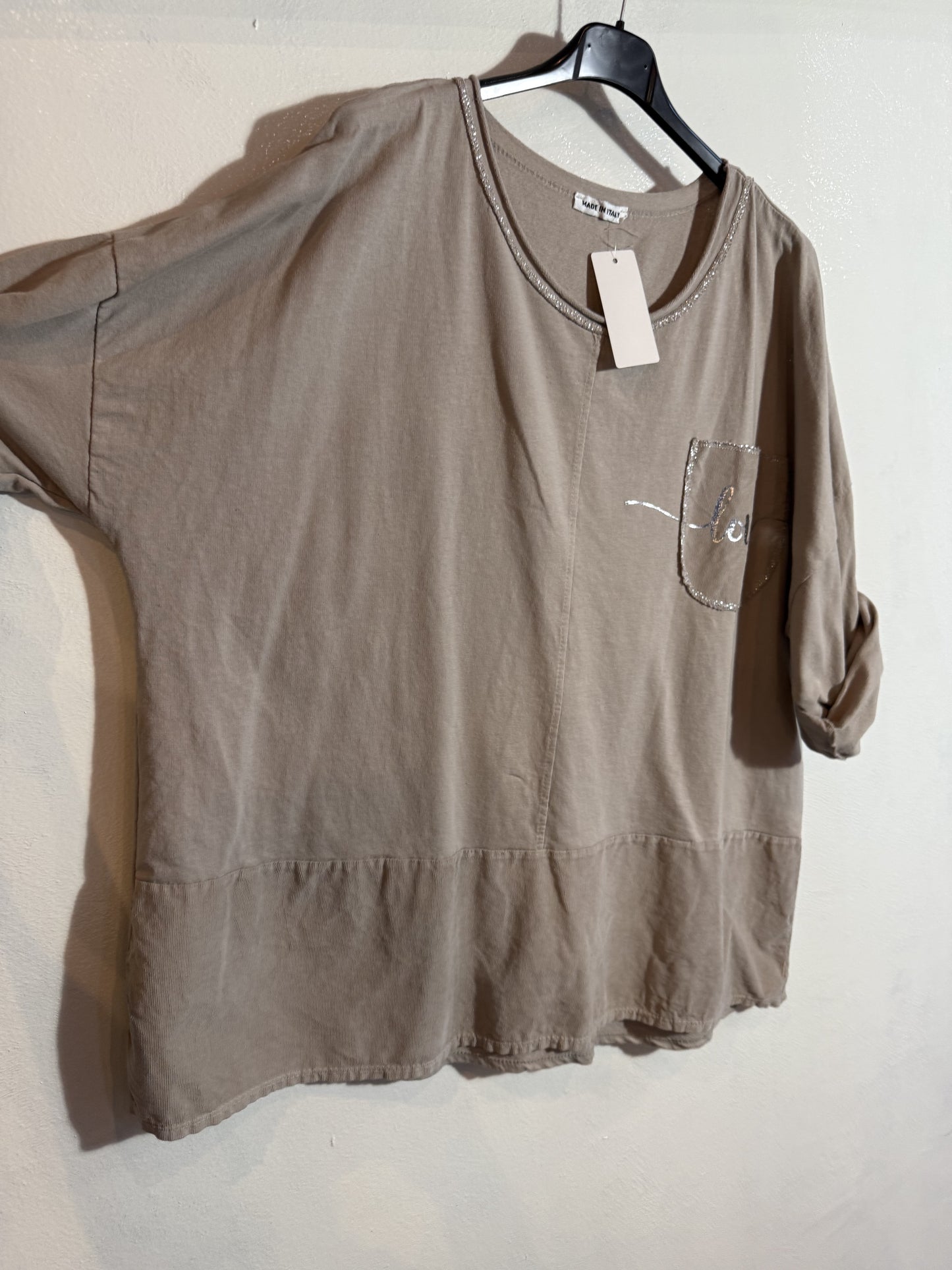 Baumwoll-T-Shirt Größe 2XL