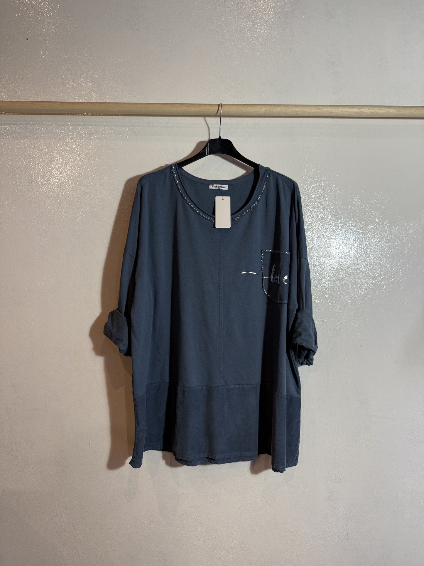 Baumwoll-T-Shirt Größe 2XL