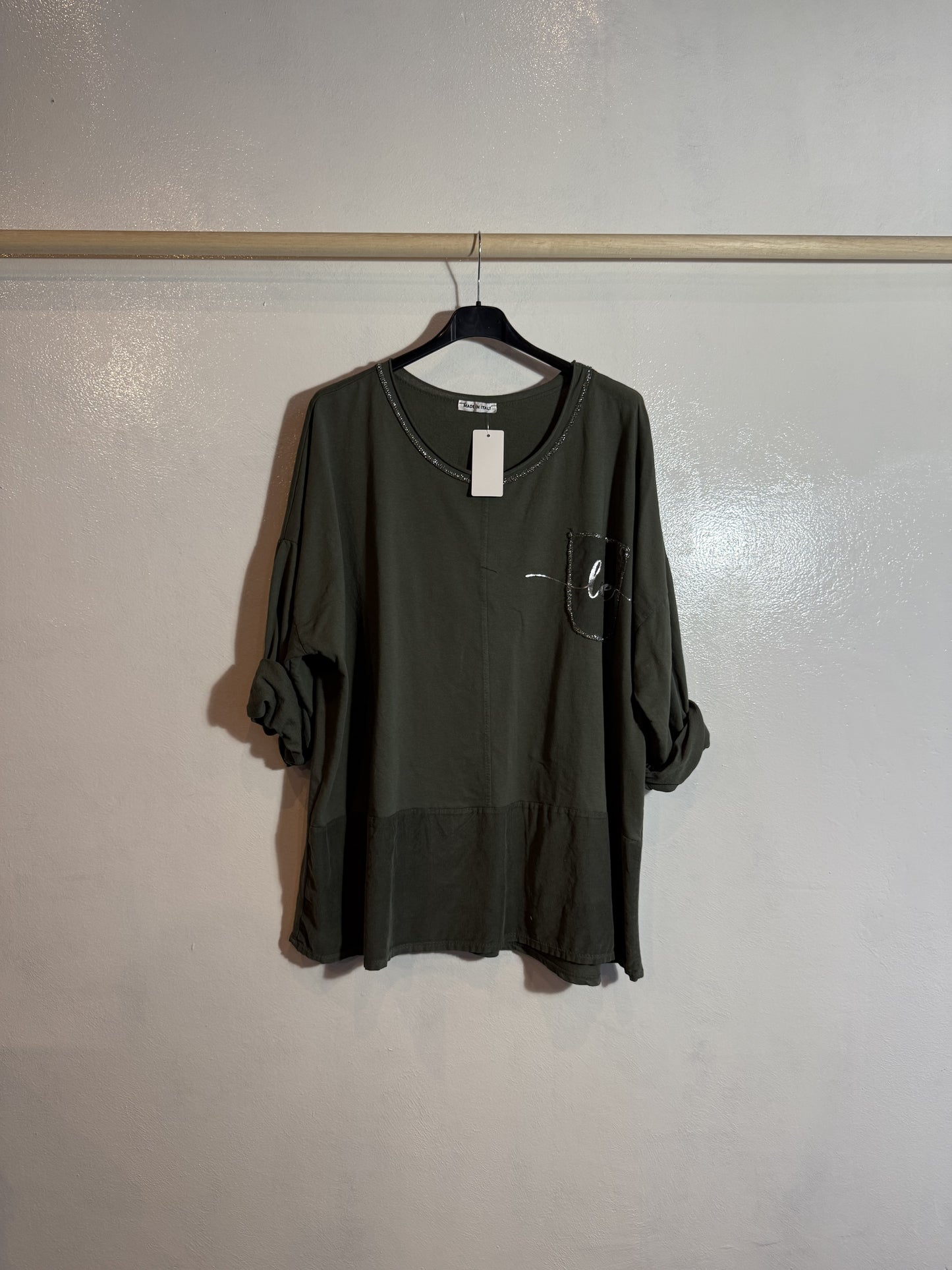 Baumwoll-T-Shirt Größe 2XL