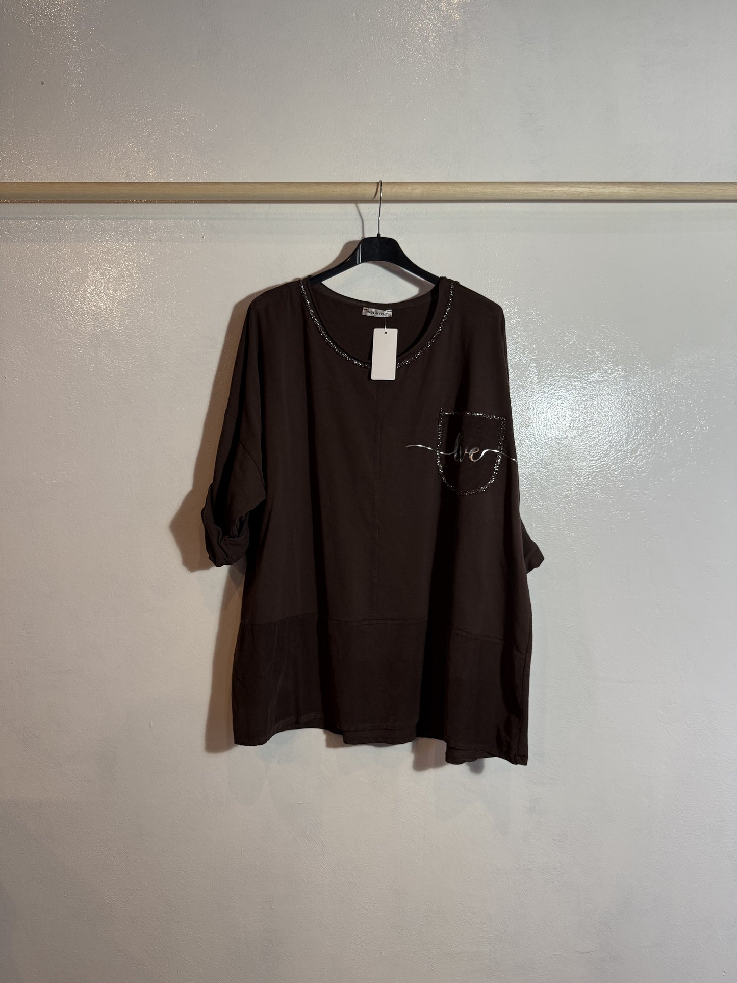 Baumwoll-T-Shirt Größe 2XL