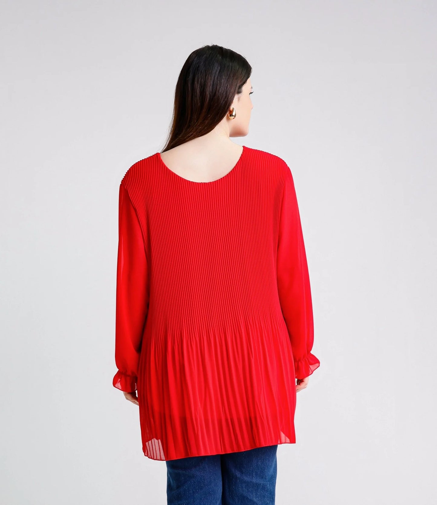 Maglia plissettata Tg.4XL