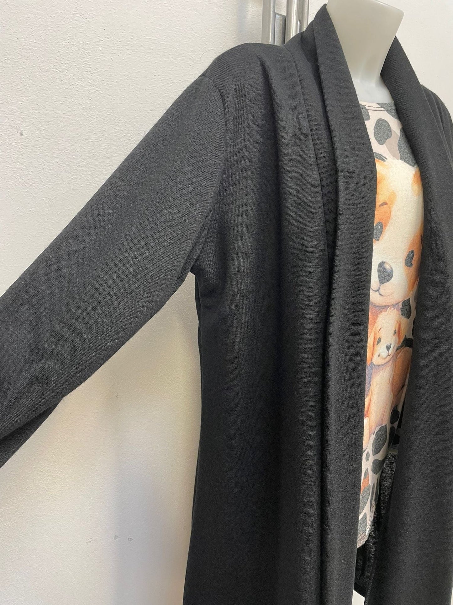 Cardigan lungo di acrilico Tg.3XL