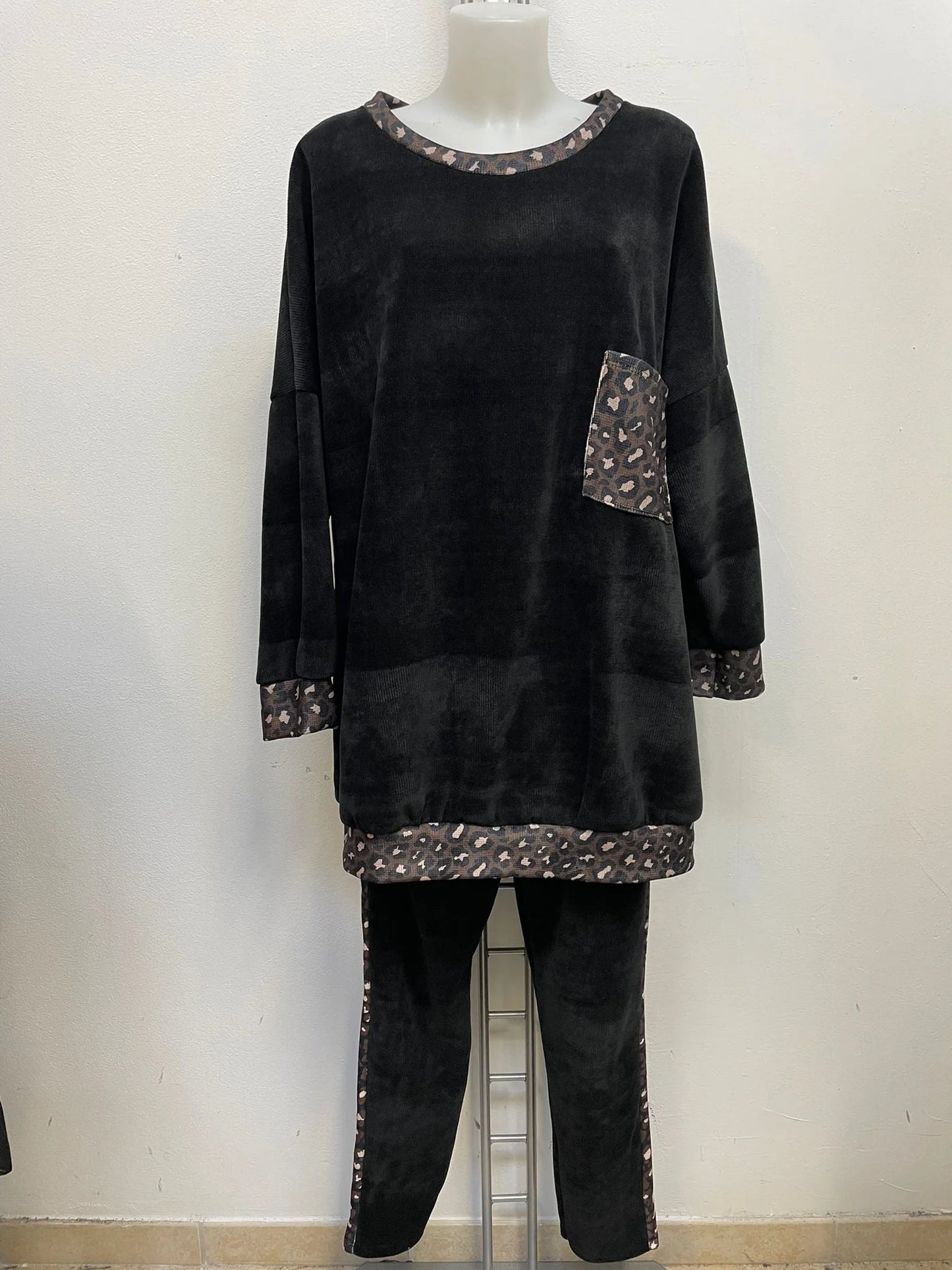Conjunto de terciopelo Talla 3XL
