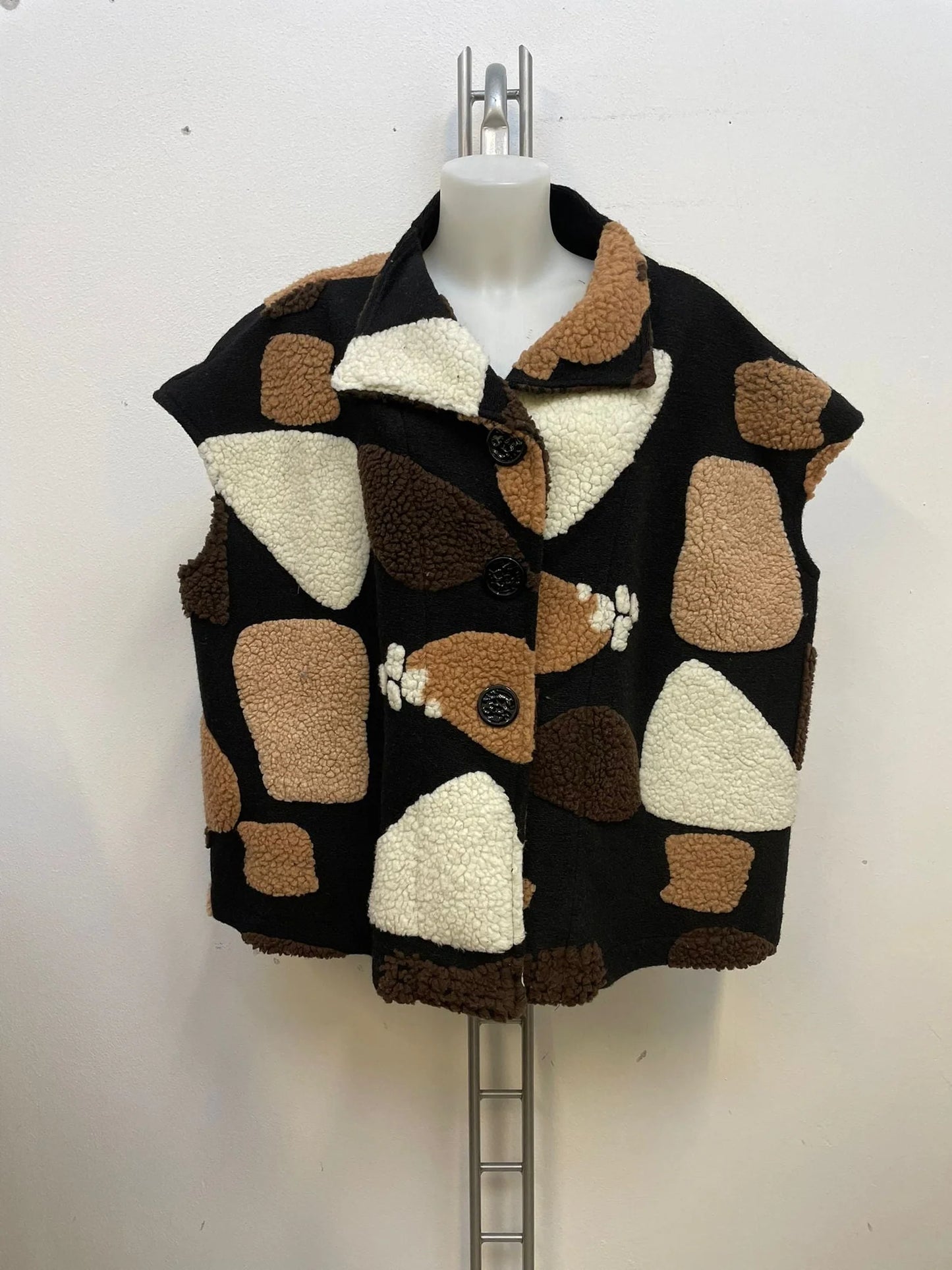 Chaleco de lana cocida Talla 3XL
