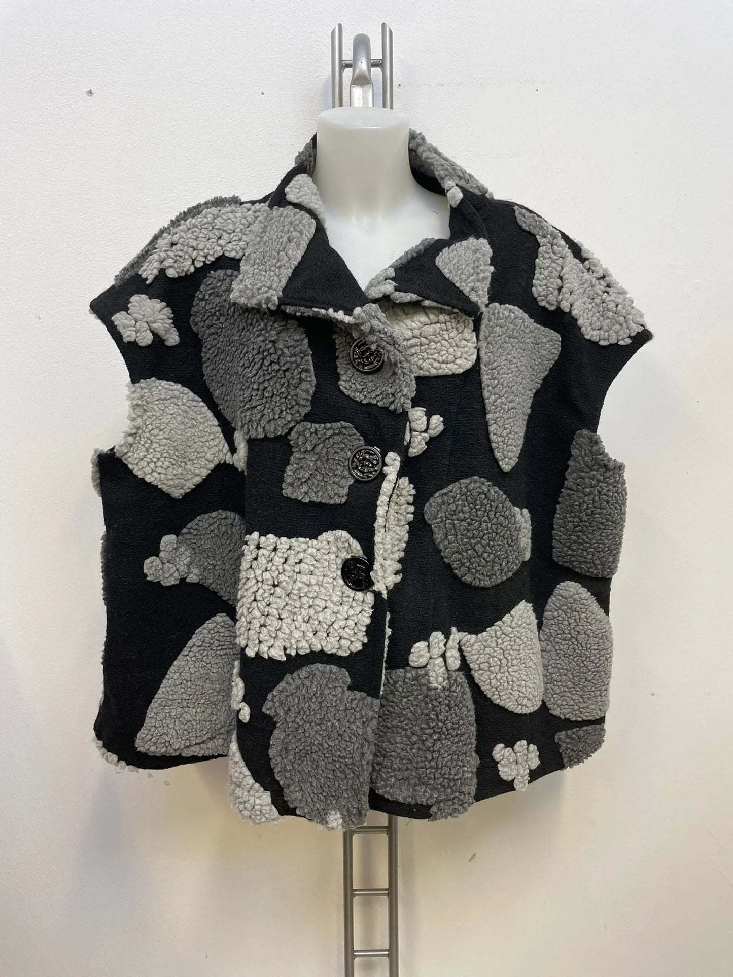 Chaleco de lana cocida Talla 3XL