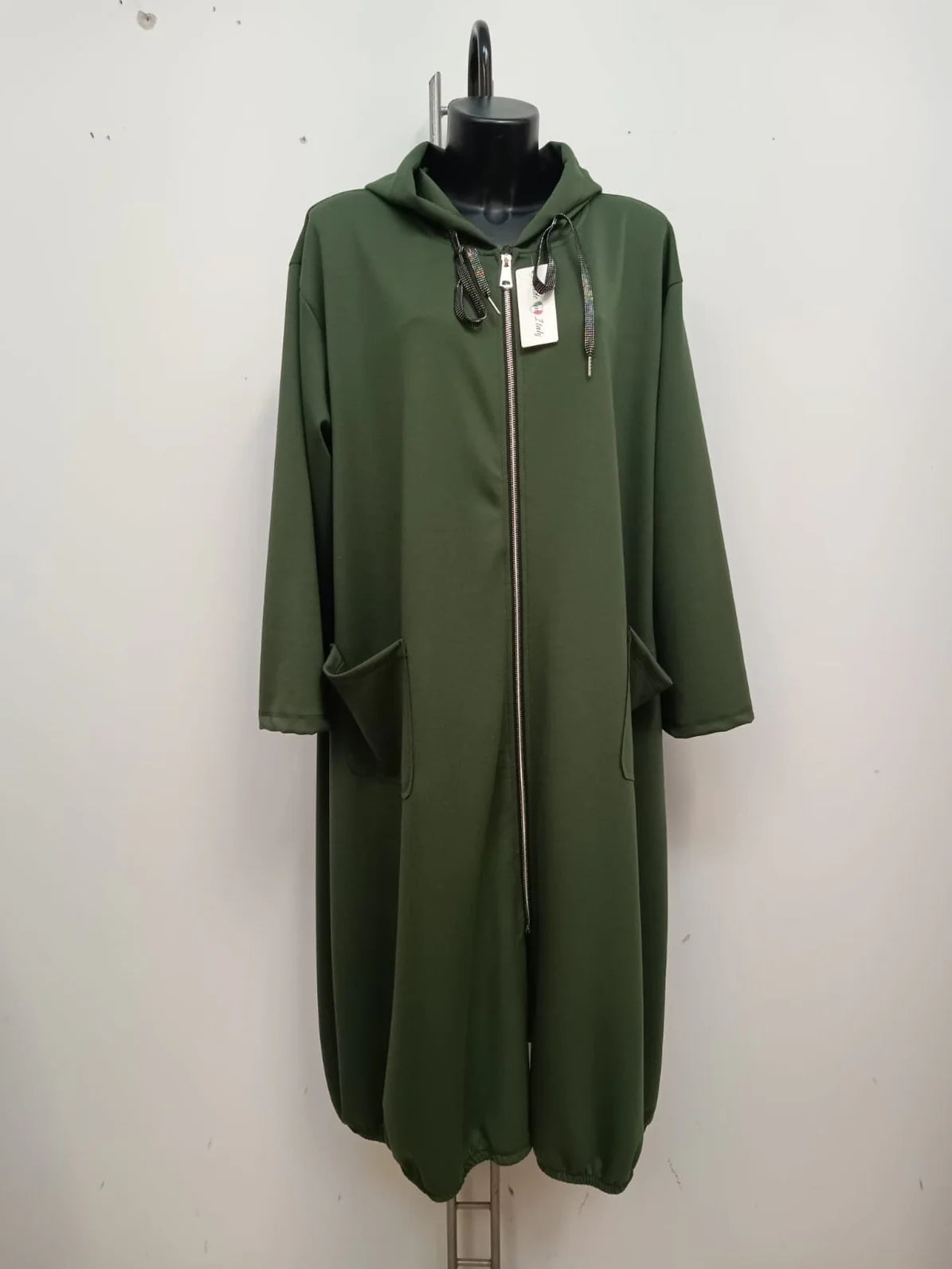 Chaqueta larga de algodón Talla 4XL