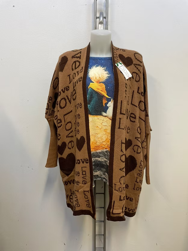 Strickjacke Größe 5XL