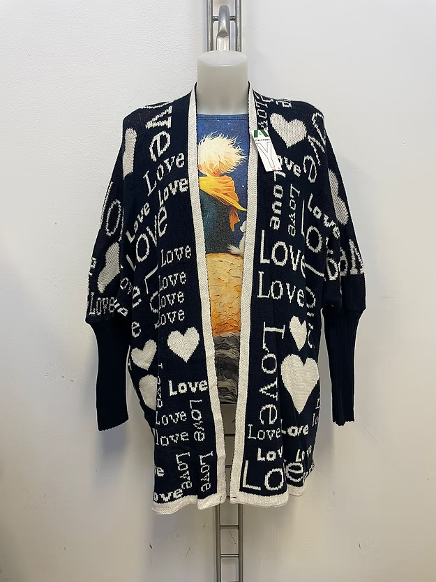 Strickjacke Größe 5XL
