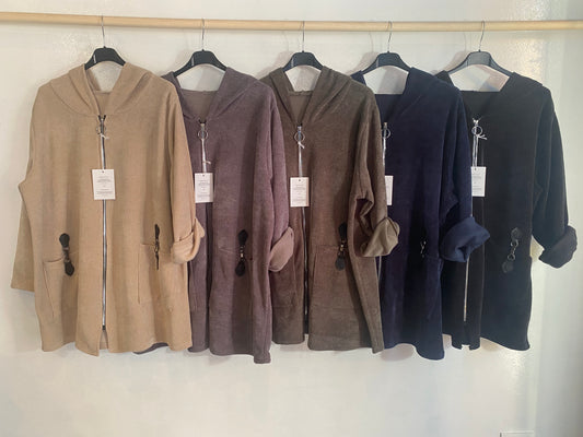 Jas met capuchon Maat 2XL