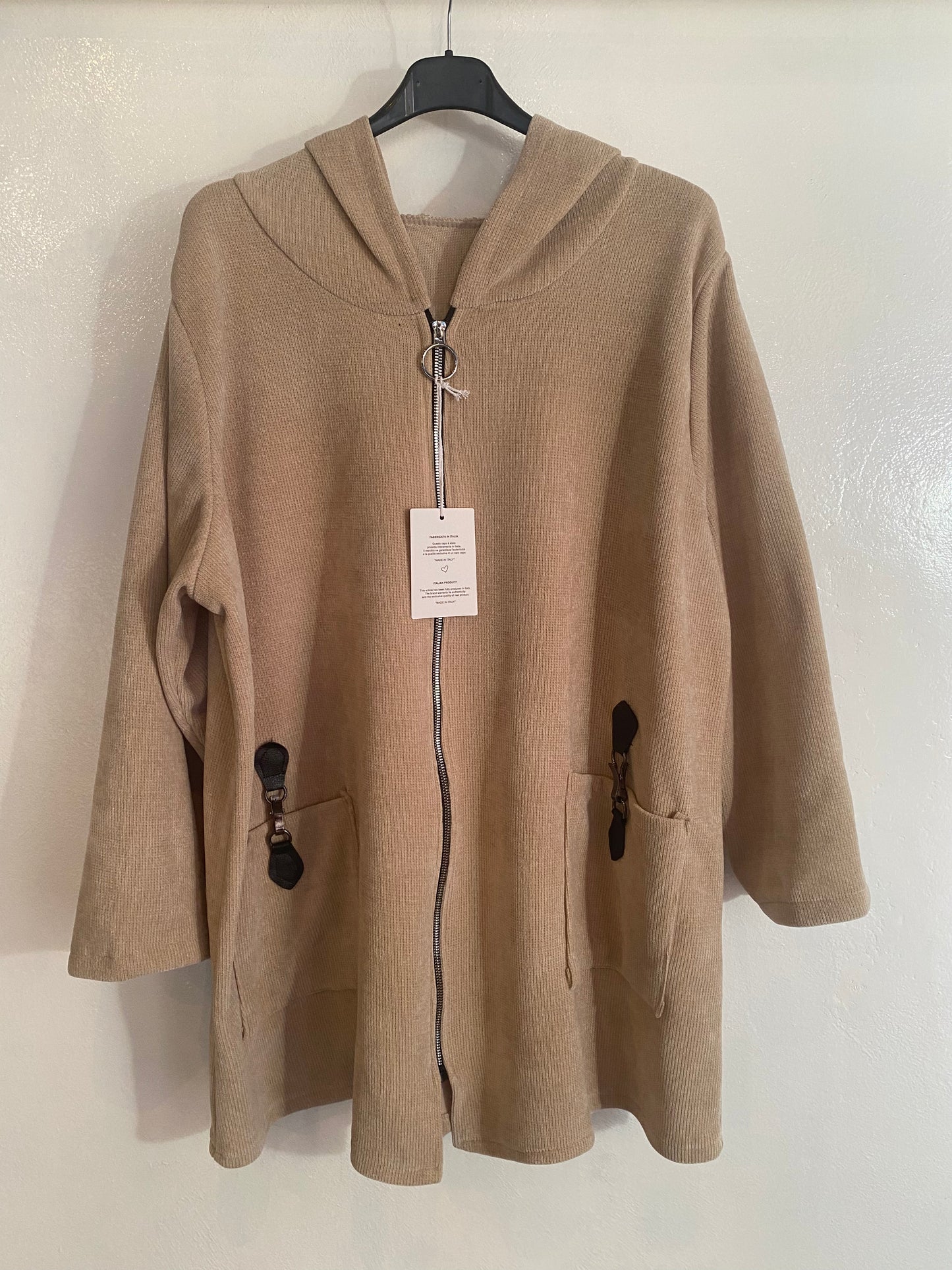 Jas met capuchon Maat 2XL