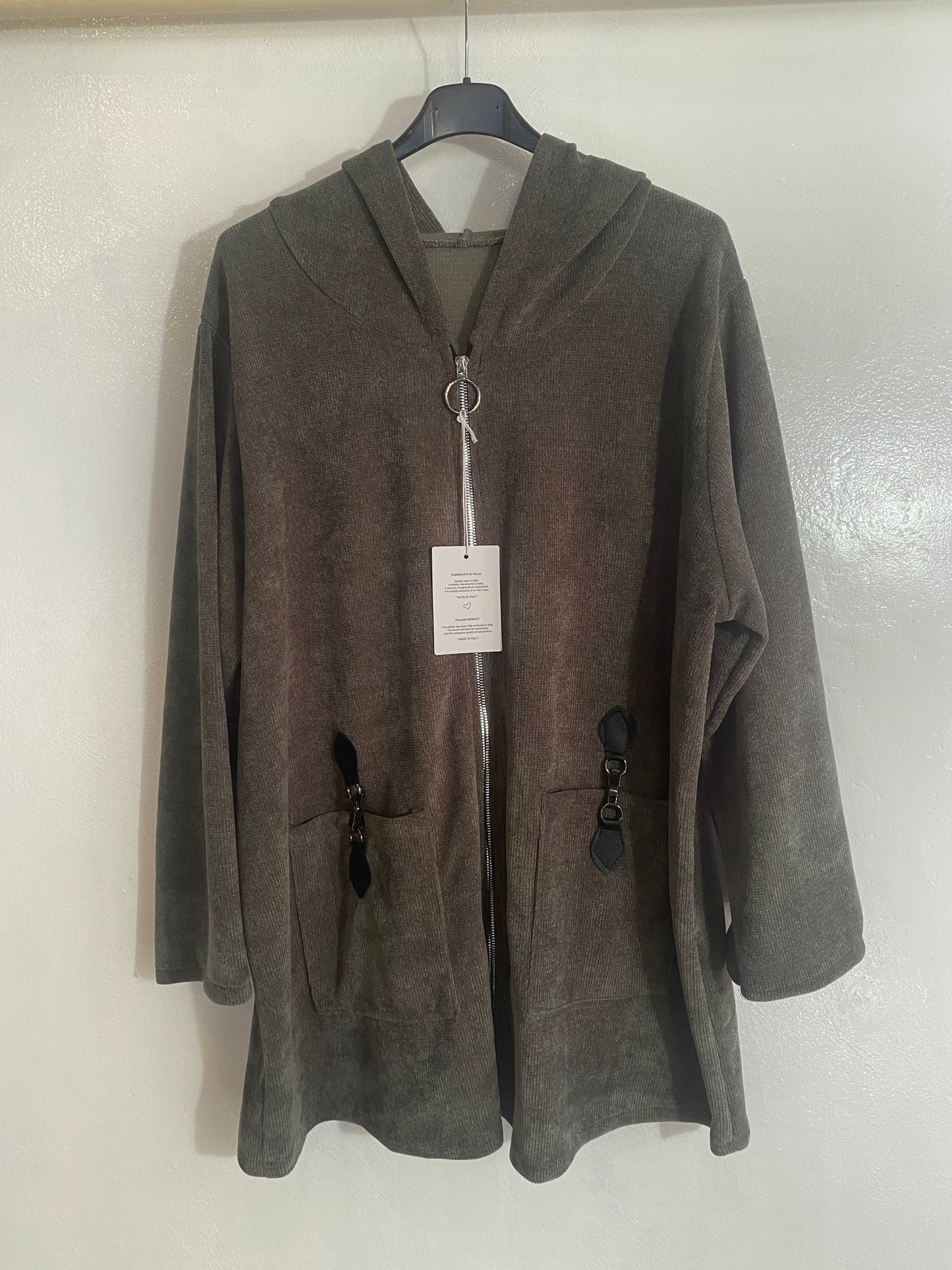 Jas met capuchon Maat 2XL