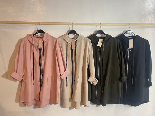 Katoenen Hoodie Maat 2XL