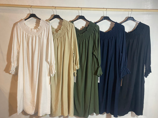 Jurk met kanten zoom Maat 3XL