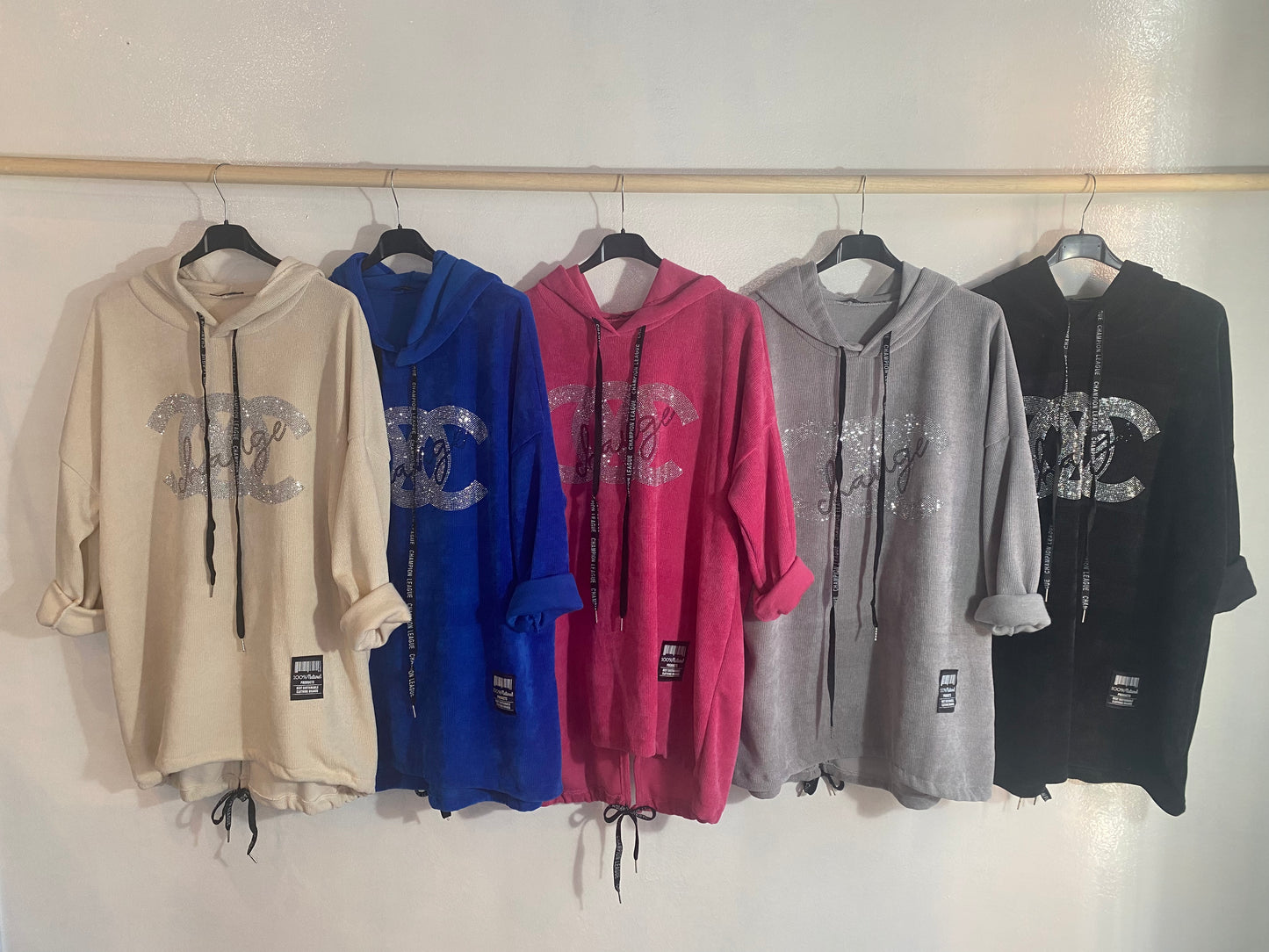 Sweater met capuchon Maat 2XL