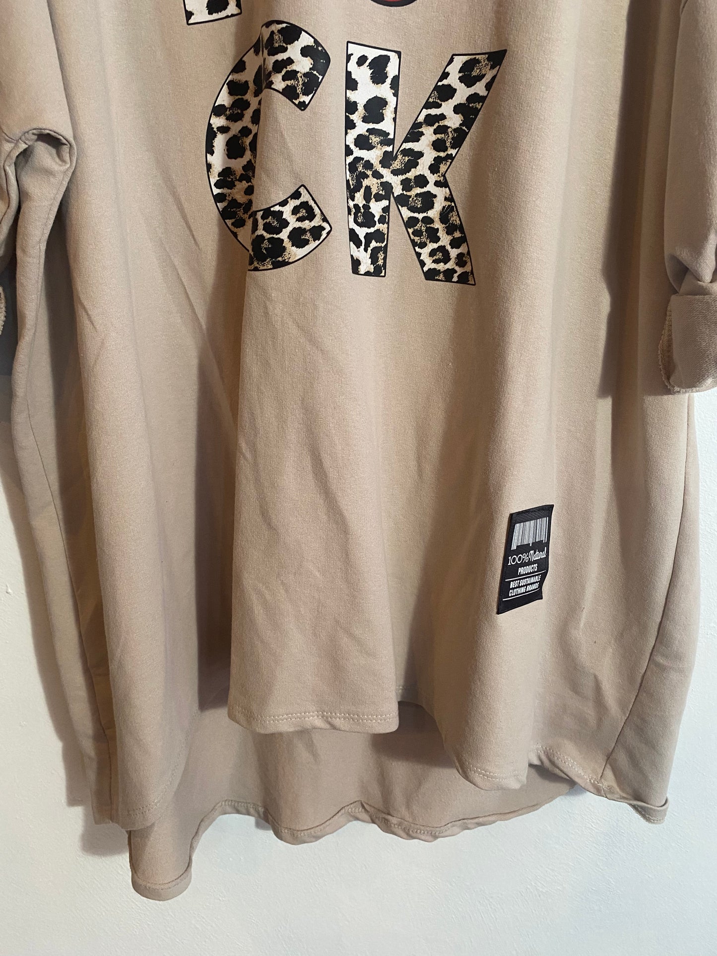 Trui met opdruk Maat 2XL